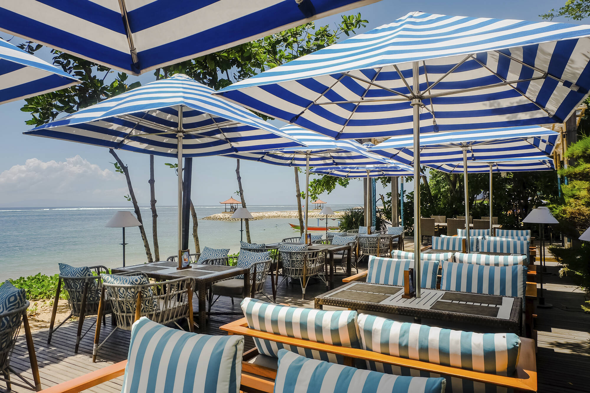 Griya Santrian Beach Resort & Spa in Süd-Bali: Griya Santrian Beach Resort and Spa Restaurant