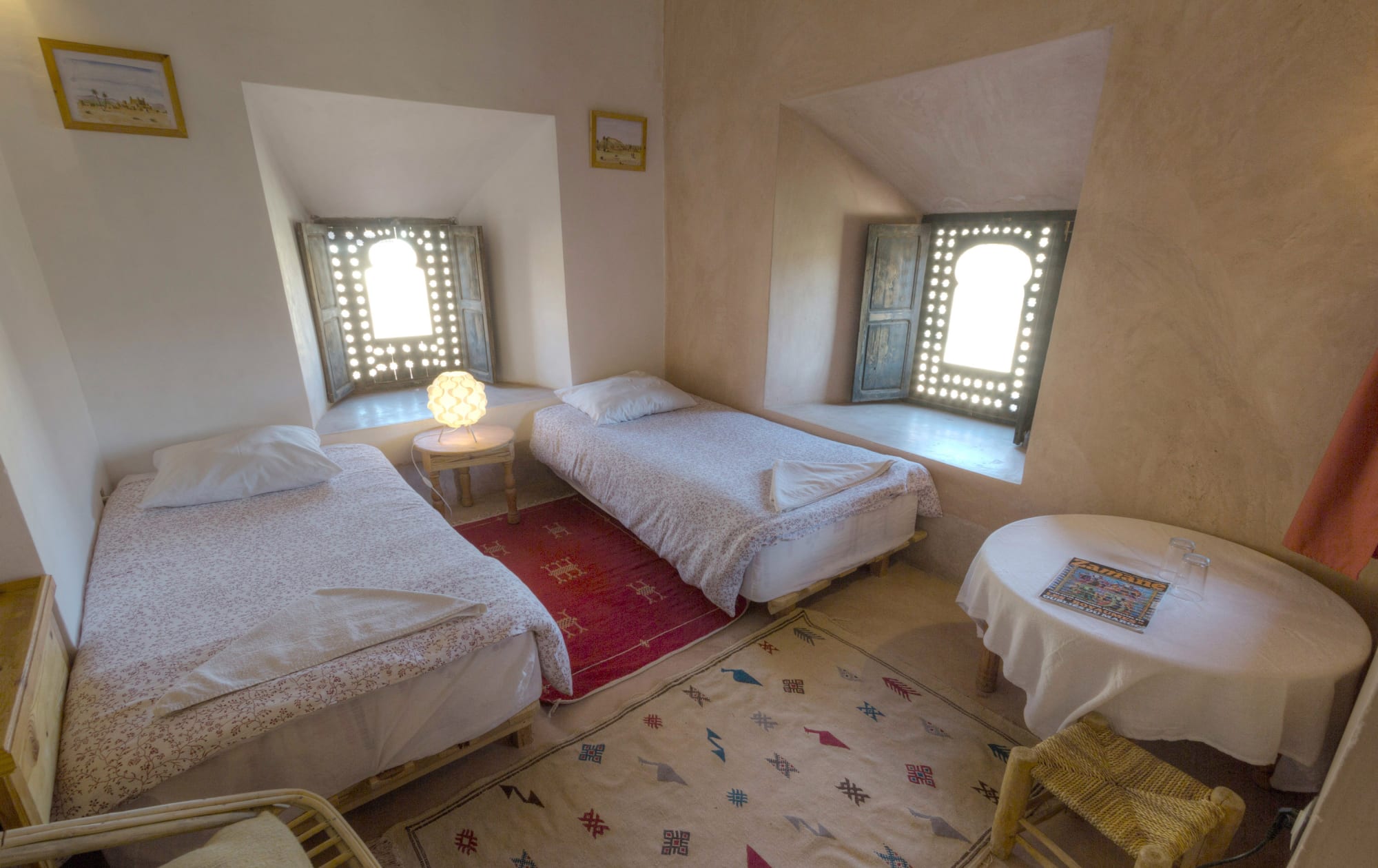 Kasbah Agoulzi in Ouarzazate | Skoura | Dades-Tal: Marokko Kasbah Agoulzi - Wohnbeispiel