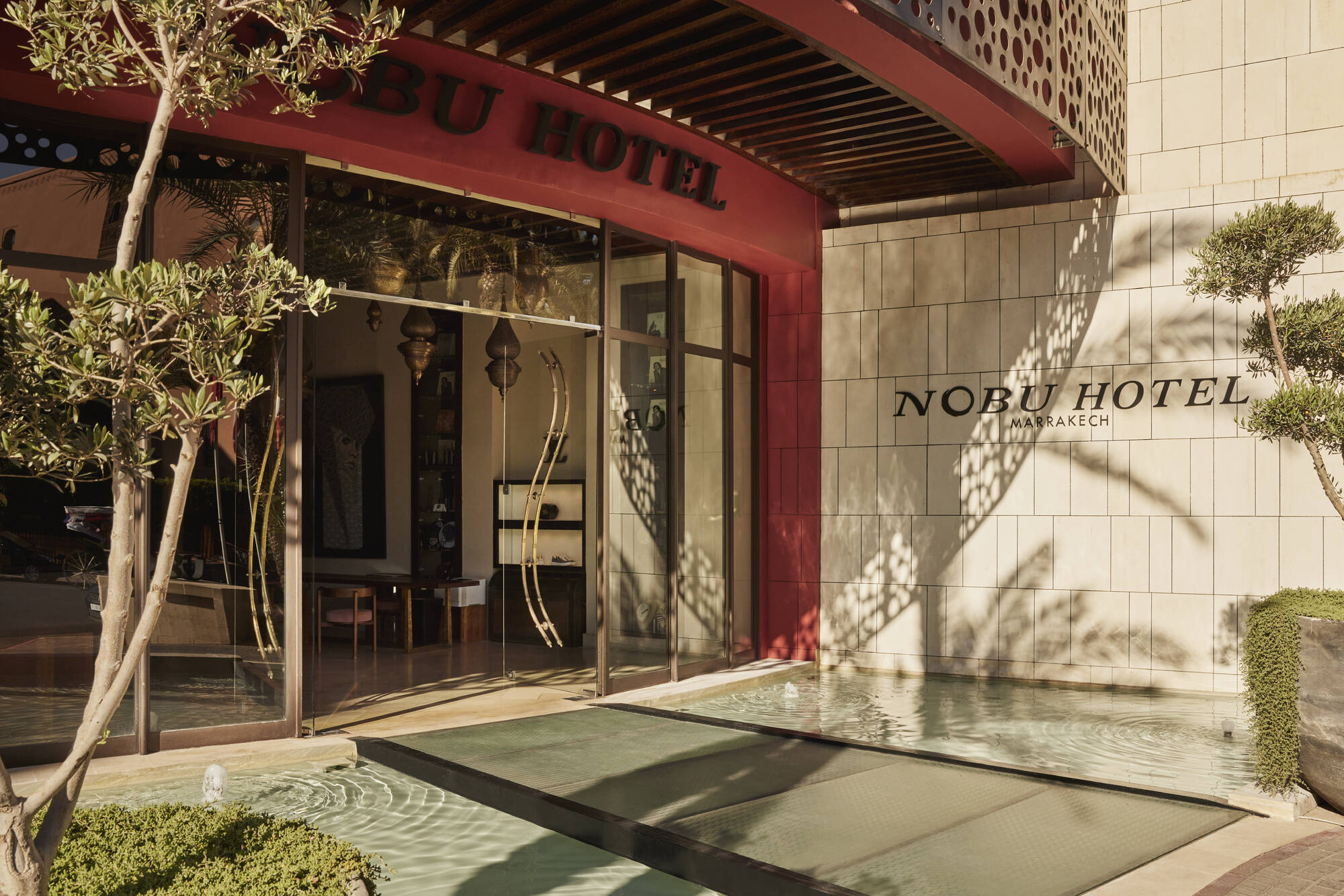 Nobu Hotel Marrakesch: Nobu Hotel Marrakech - Eingang