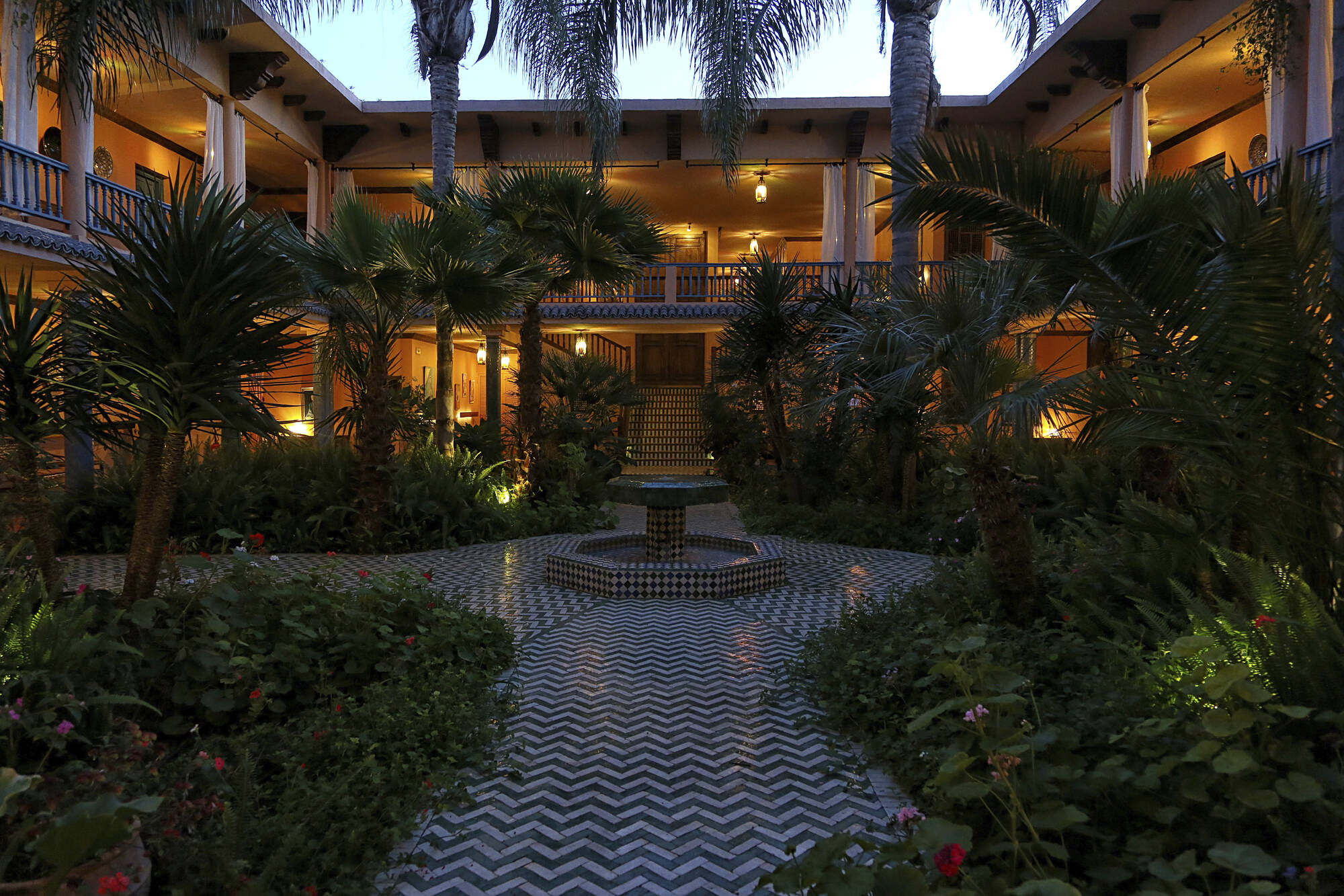 Villa Mandarine in Rabat: Marokko Villa Mandarine - Eingang