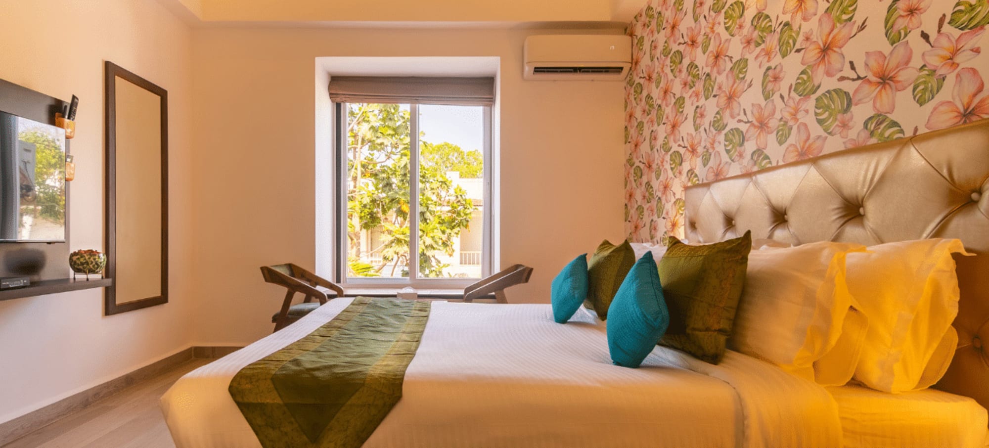 Justa Casa Frangipani Assagoa in Goa: Indien Goa Casa Frangipani Deluxe-Zimmer
