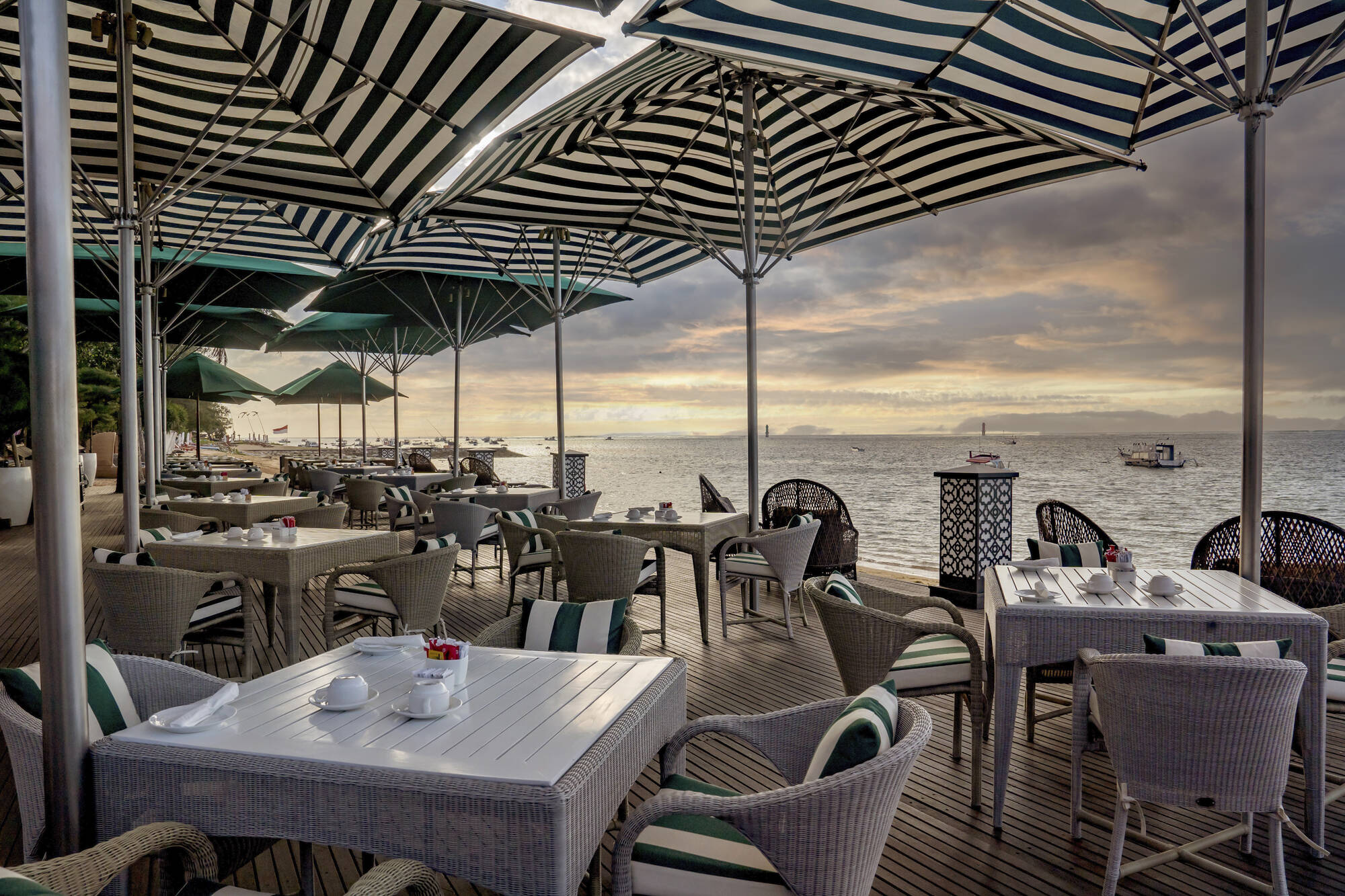 Puri Santrian in Süd-Bali:  Puri Santrian Restaurant