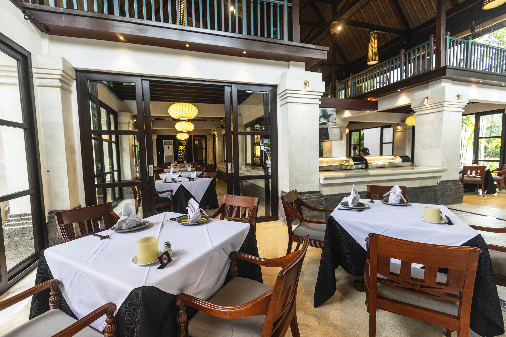 Puri Santrian in Süd-Bali: Puri Santrian Restaurant