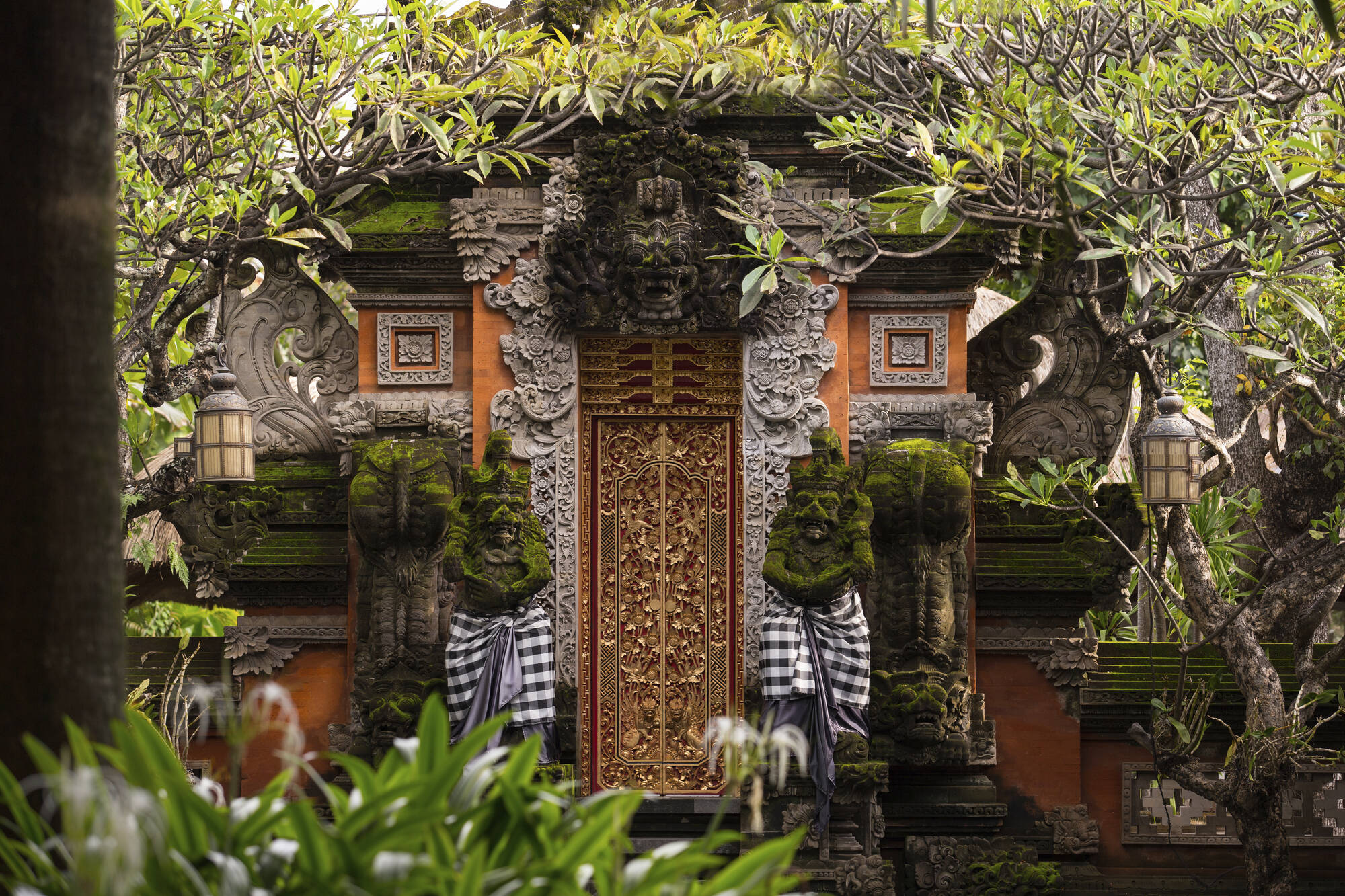 Puri Santrian in Süd-Bali: Puri Santrian Garten