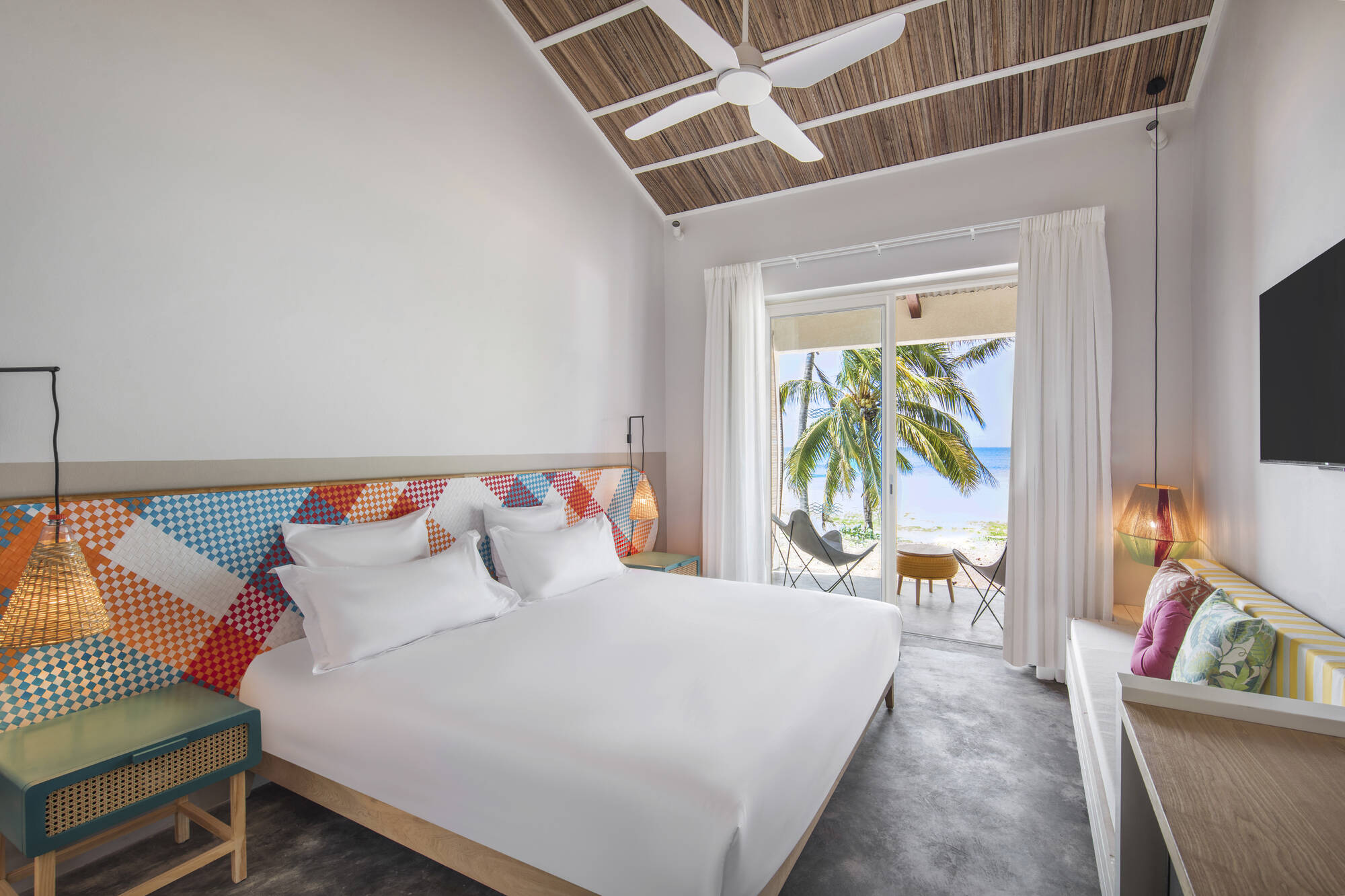C Rodrigues Mourouk: Mauritius Rodrigues C Rodrigues Mourouk Beachfront Zimmer