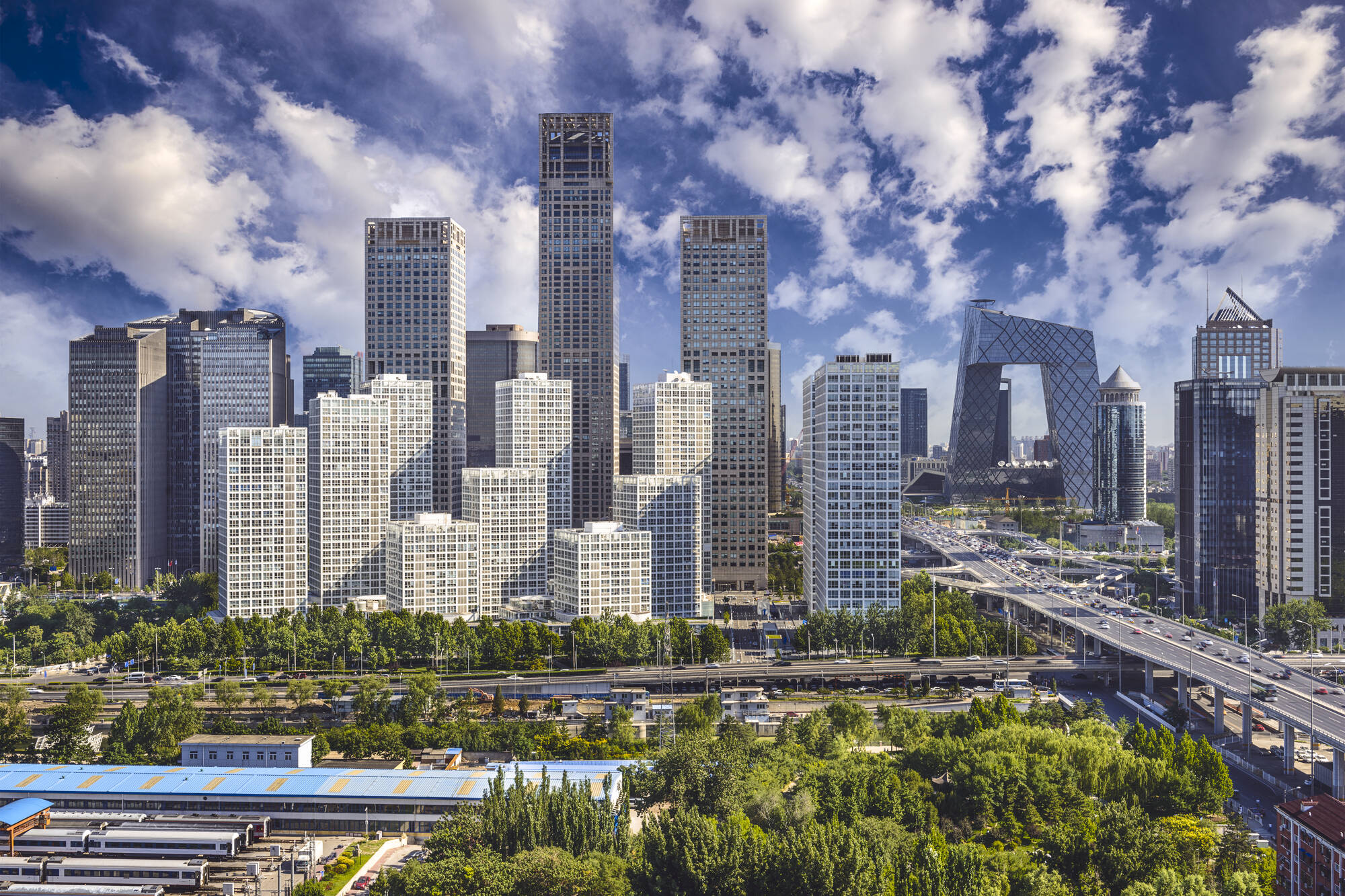 Blossom House in Peking: China Beijing Financial District