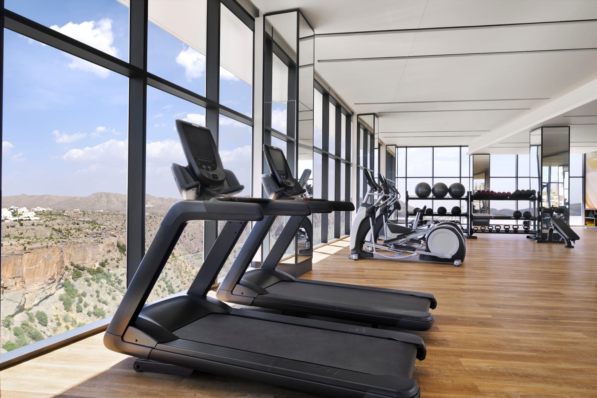 Hotel Indigo Jabal Akhdar Resort & Spa by IHG in Gebirge: Oman Indigo Jebel Akhdar Gym