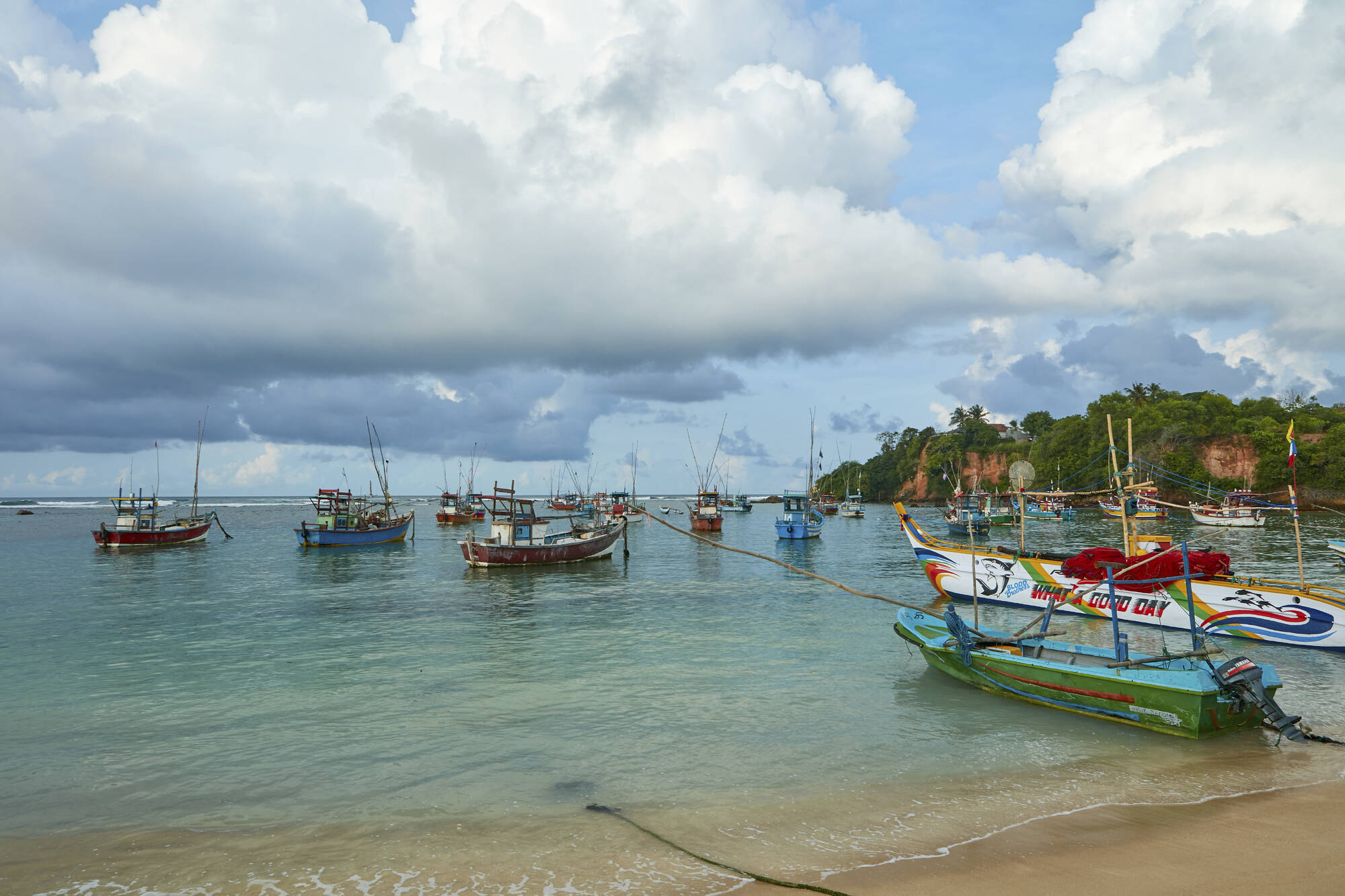 Cape Weligama in Südküste:  Cape Weligama Hafen