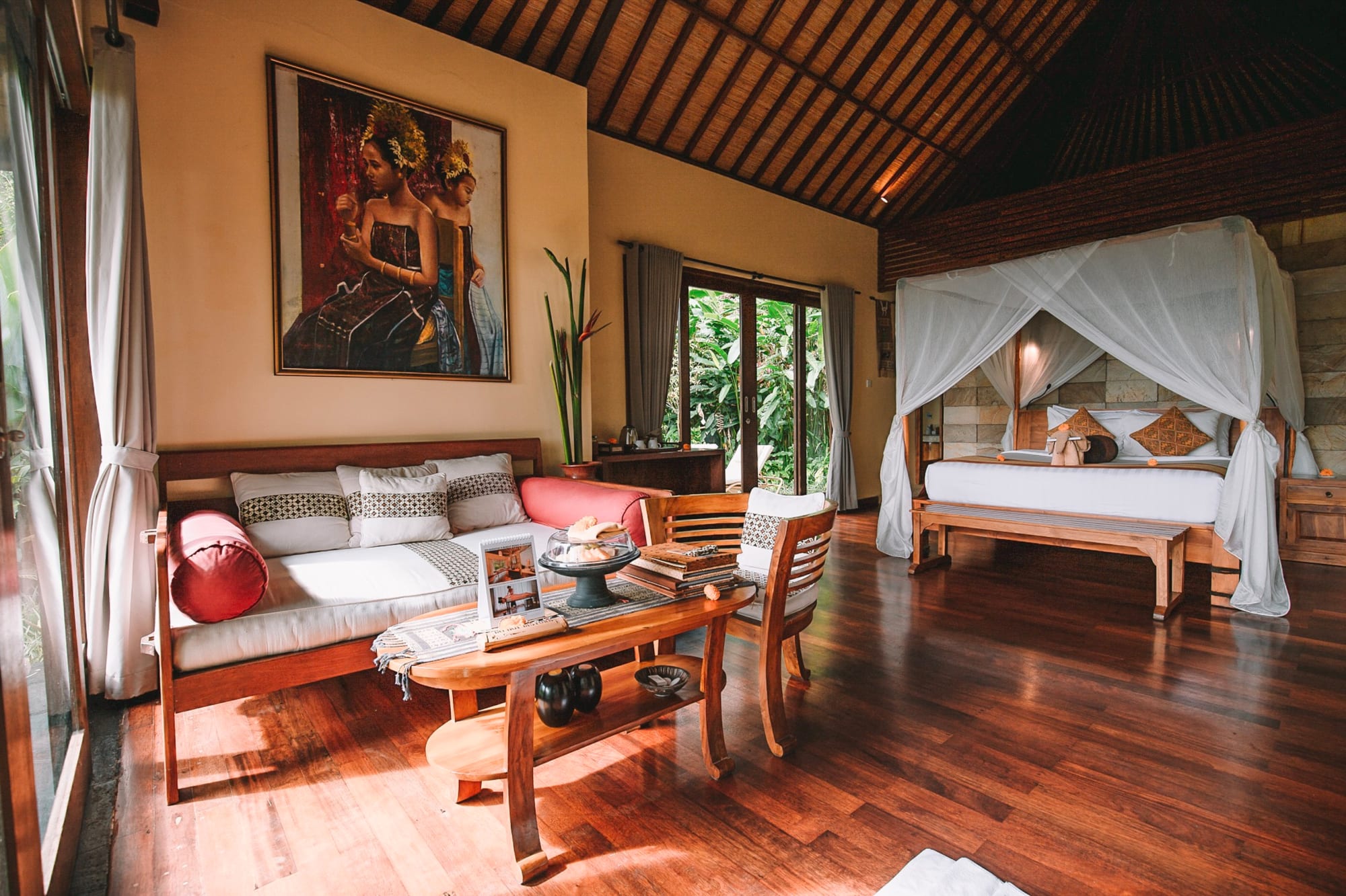 Balis unberührter Norden ab Süd-Bali: room: Indonesien Bali Munduk Moding Plantation Jacuzzi-Villa