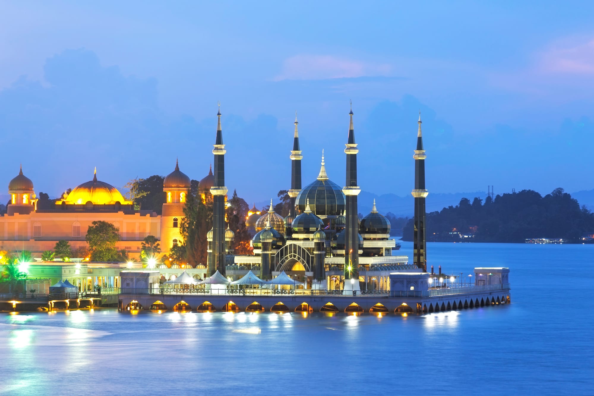 Selbstfahrertour Malaysia - Ostküste ab Kuala Lumpur: Malaysia Kuala Terrengganu Crystal Moschee