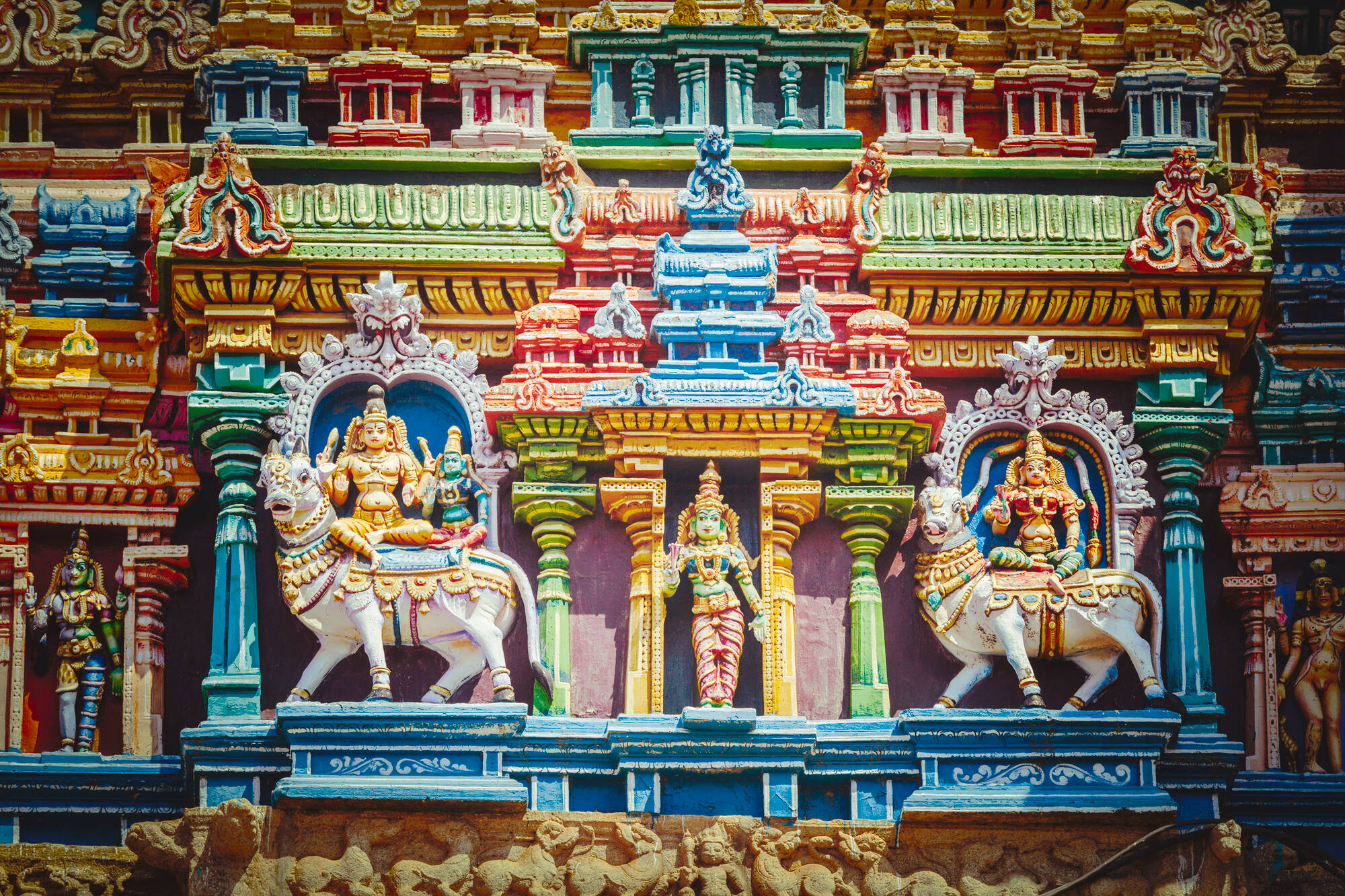 Süden Indiens für Genießer ab Tamil Nadu | Koromandelküste | Chennai: Indien Madurai Meenakshi Tempel