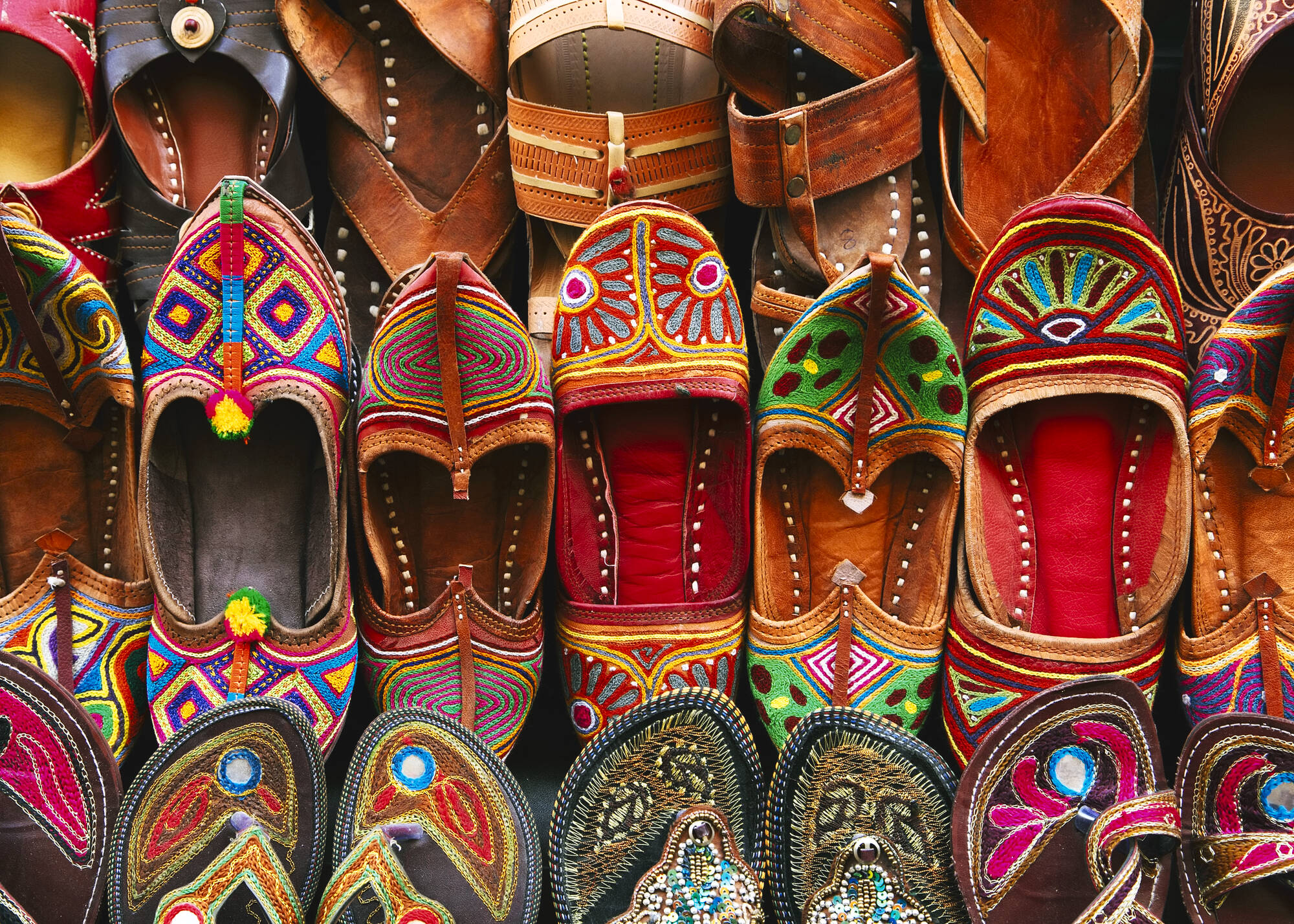 Goldenes Dreieck ab Delhi: Indien Traditionelle Schuhe