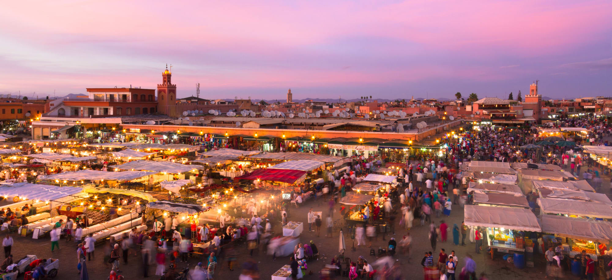 Klassisches Marokko: Die Königsstädte ab Marrakesch: Marokko Marrakesch Djemma El Fna