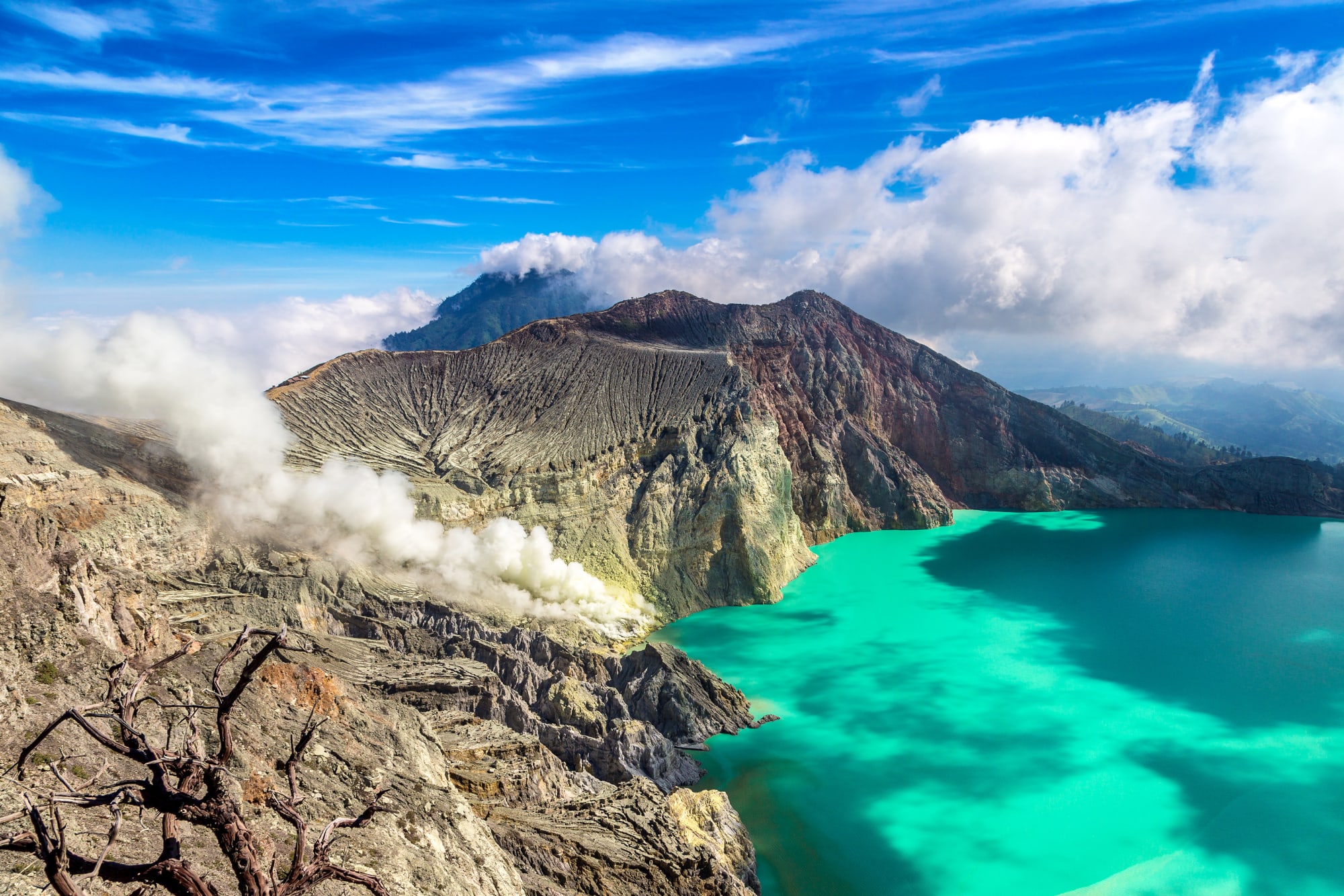 Java-Bali 7 Tage Überlandreise ab Yogyakarta und Umgebung: Indonesien Java Vulkan Ijen
