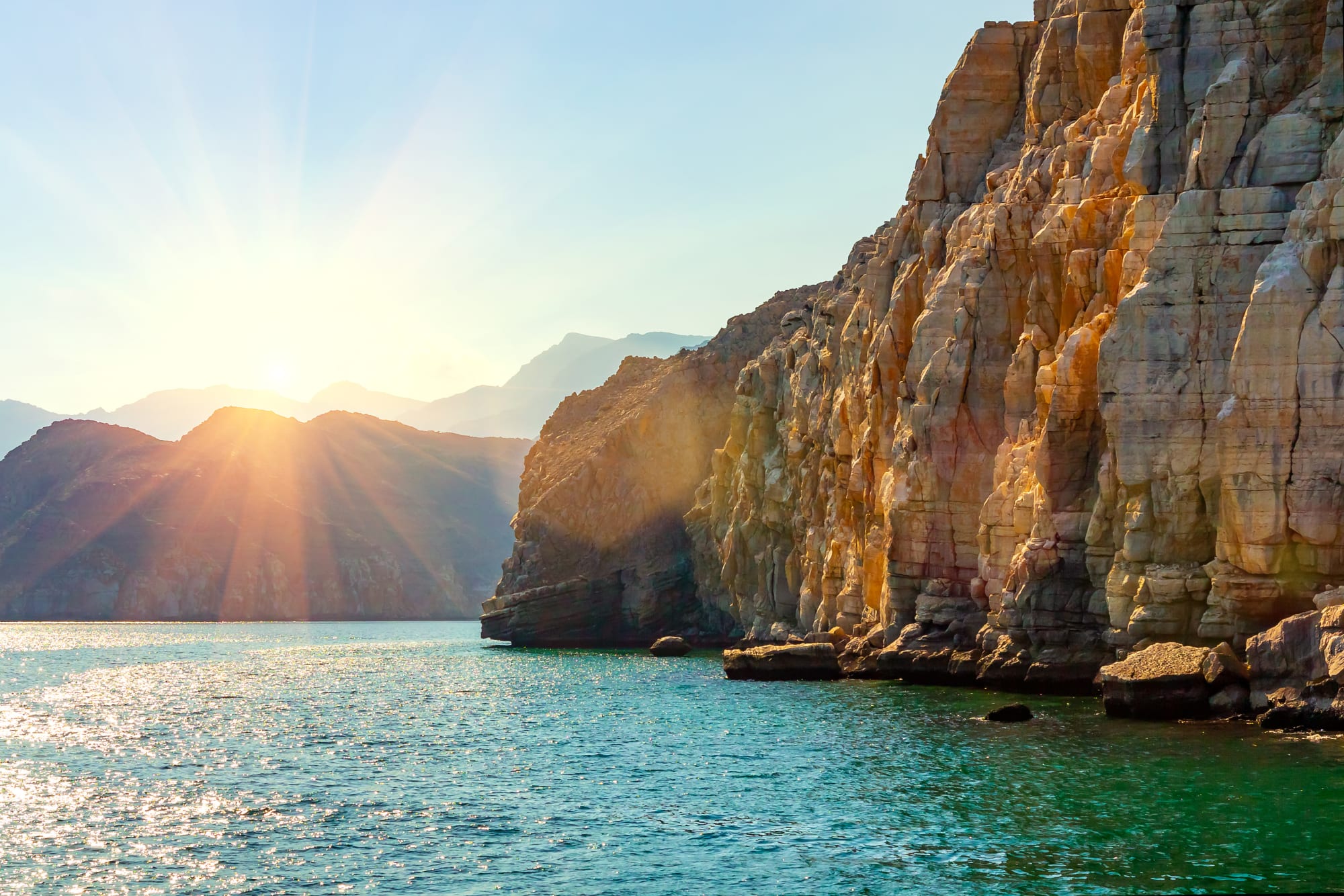 Höhepunkte Omans ab Muscat: Oman Musandam