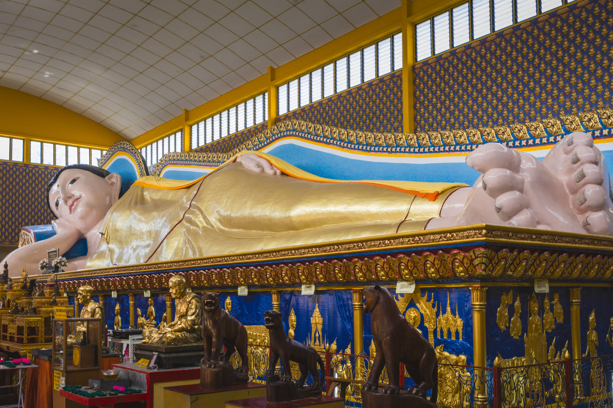 Klassisches Malaysia ab Kuala Lumpur: Malaysia Georgetown Liegender Buddha
