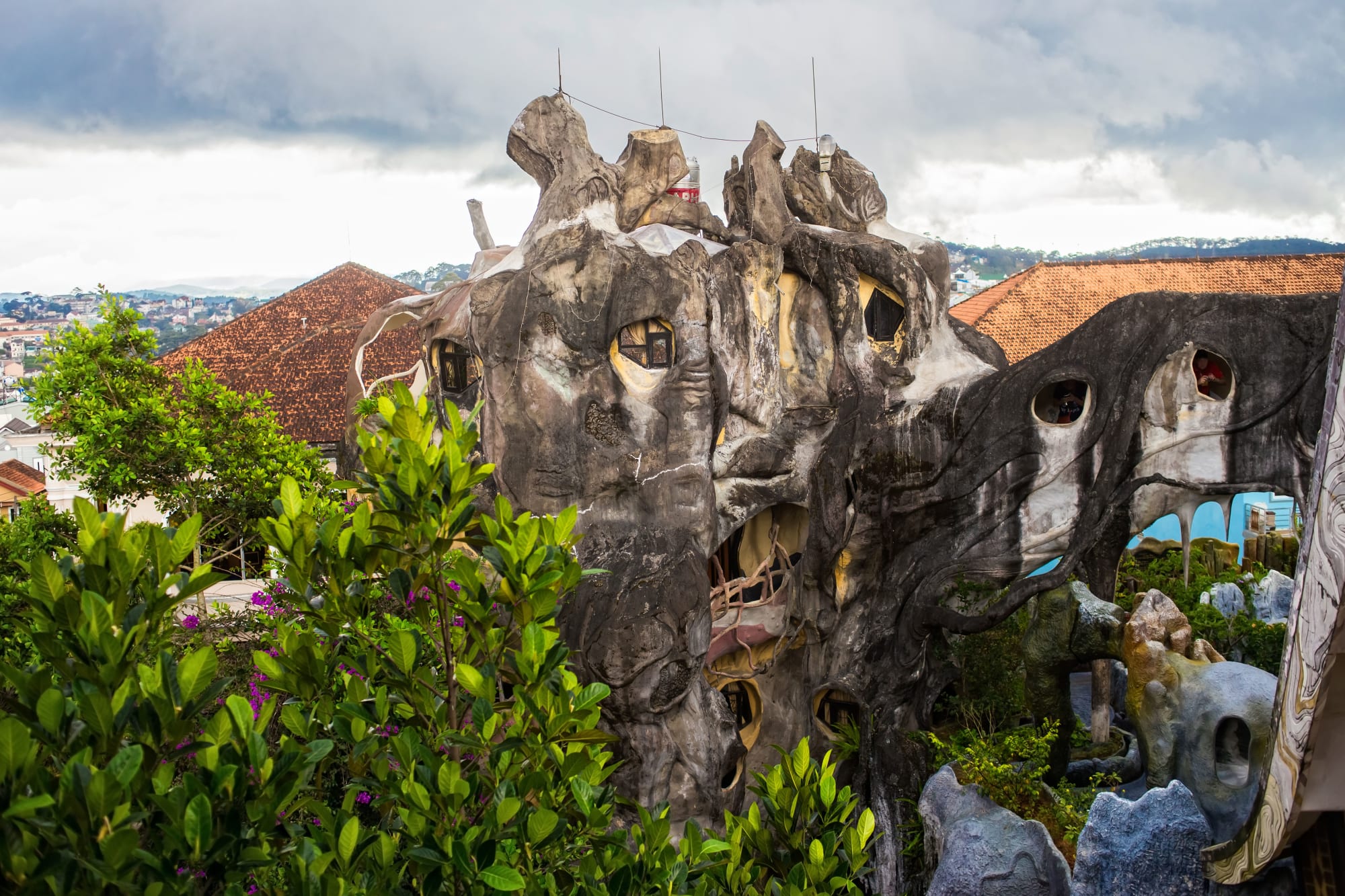 Zentrales Hochland und Dalat ab Saigon: Vietnam Dalat Hang Nga Crazy House