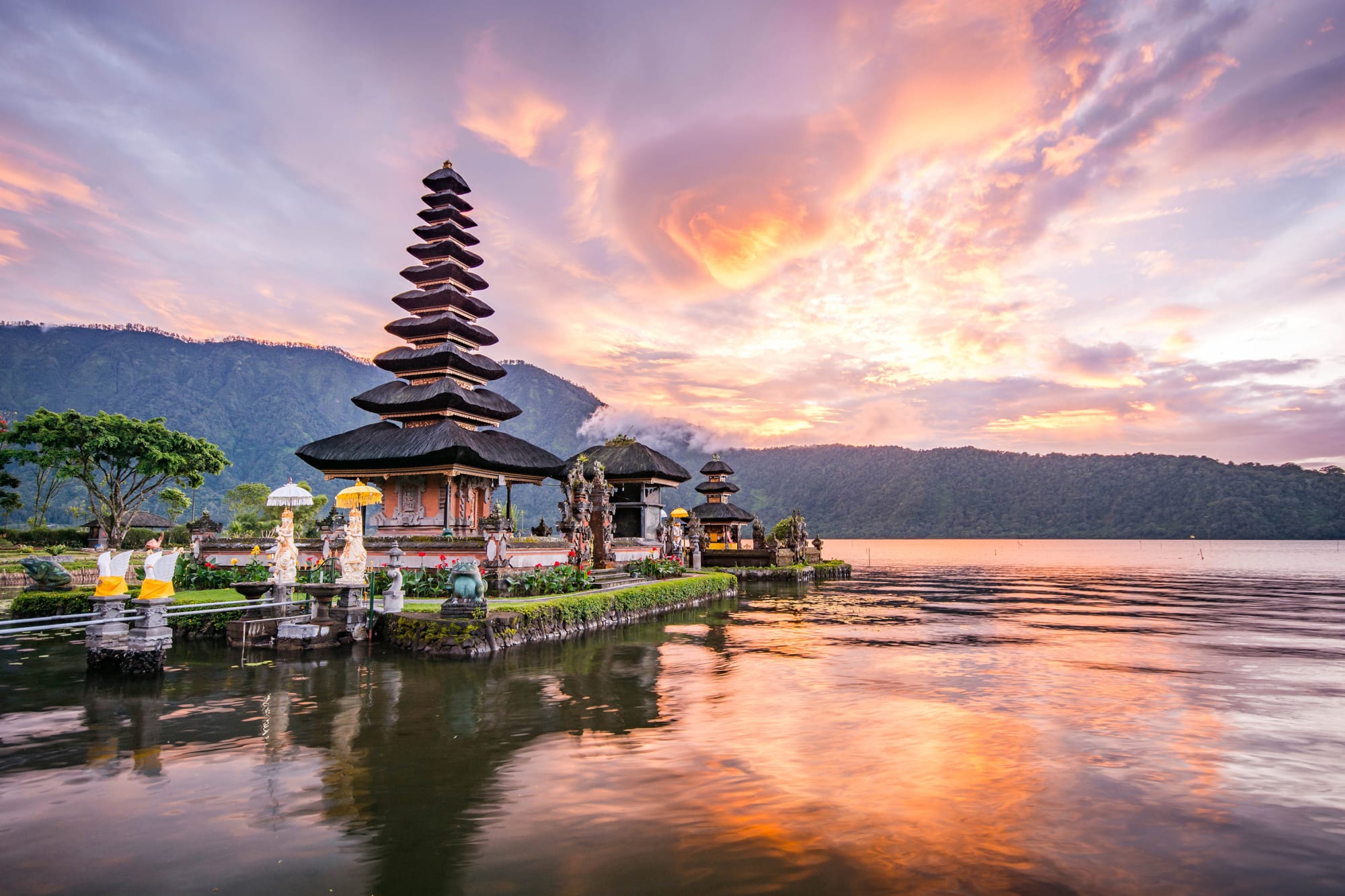 Höhepunkte Balis ab Süd-Bali: Indonesien Bali Pura Ulun Danu