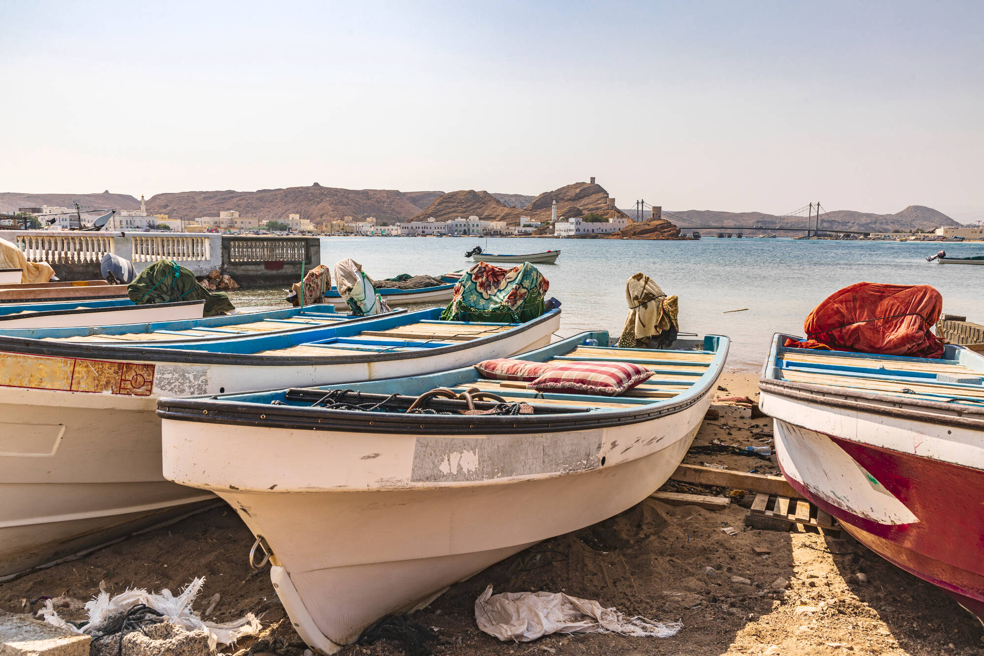 Oman für Genießer ab Muscat: Oman Sur Fischerboote