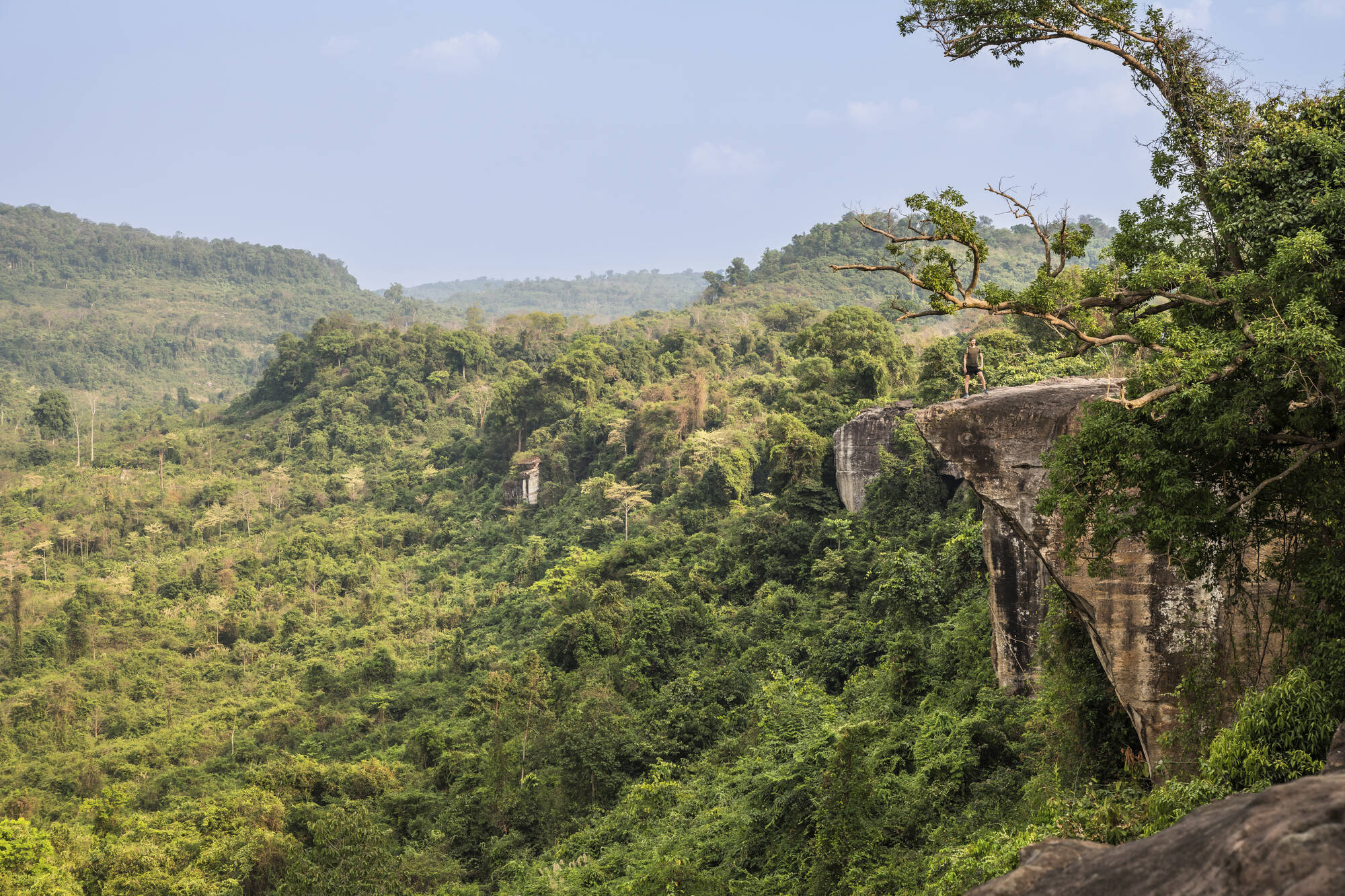 Soft Adventure Angkor ab Siem Reap: Kambodscha Phnom Kulen Poeng Ta Kho Felsen