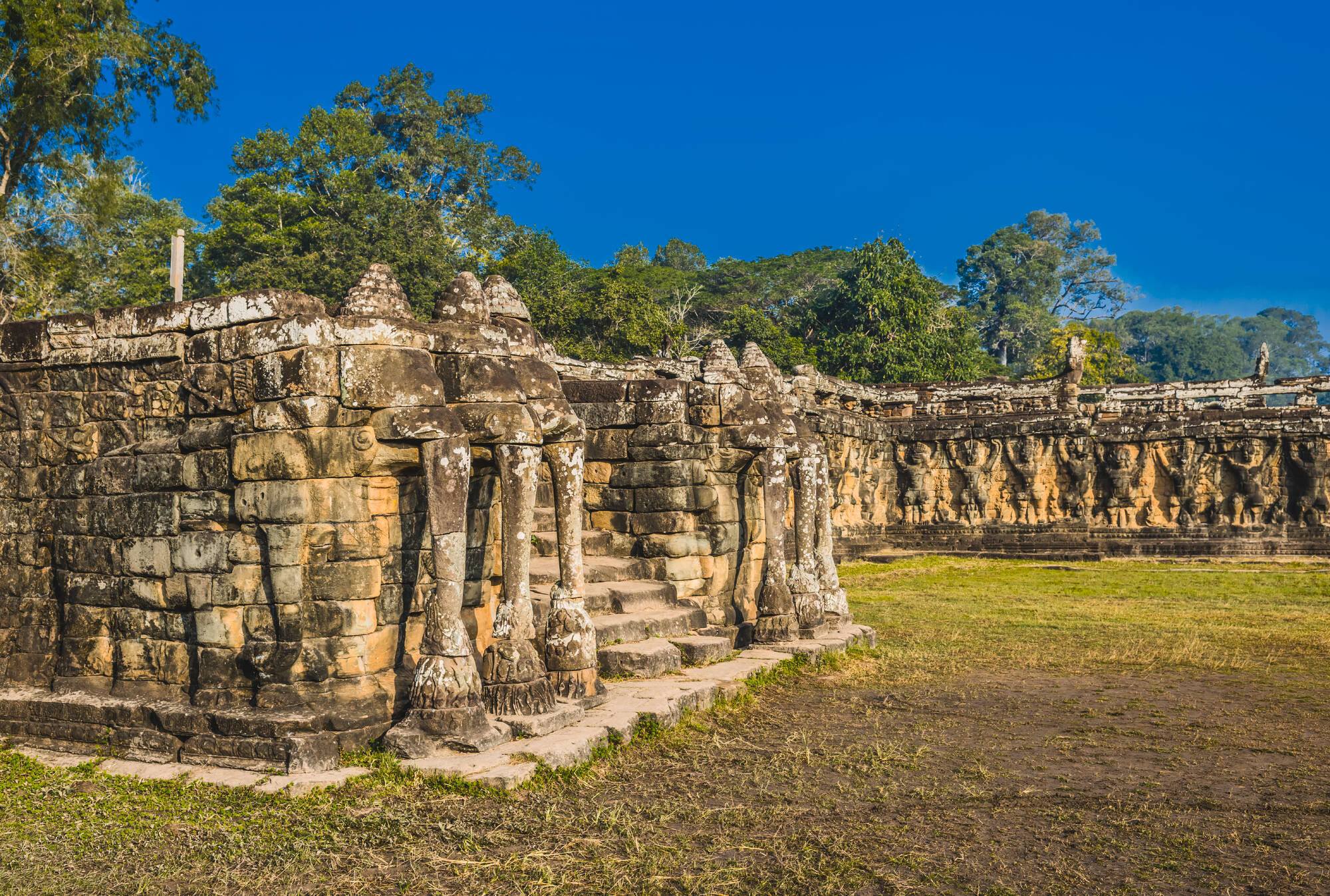 Khmer Tempel & Küste ab Siem Reap: Kambodscha Angkor Elefantenterrasse