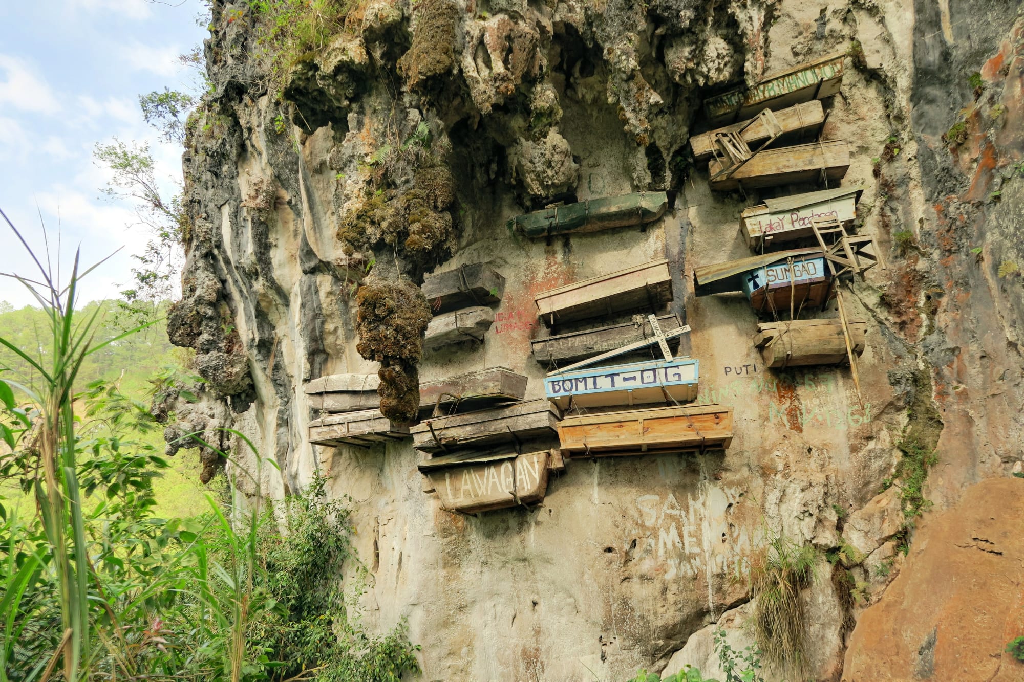 Rundreise Nord-Luzon ab Manila: Philippinen Sagada Hängende Särge
