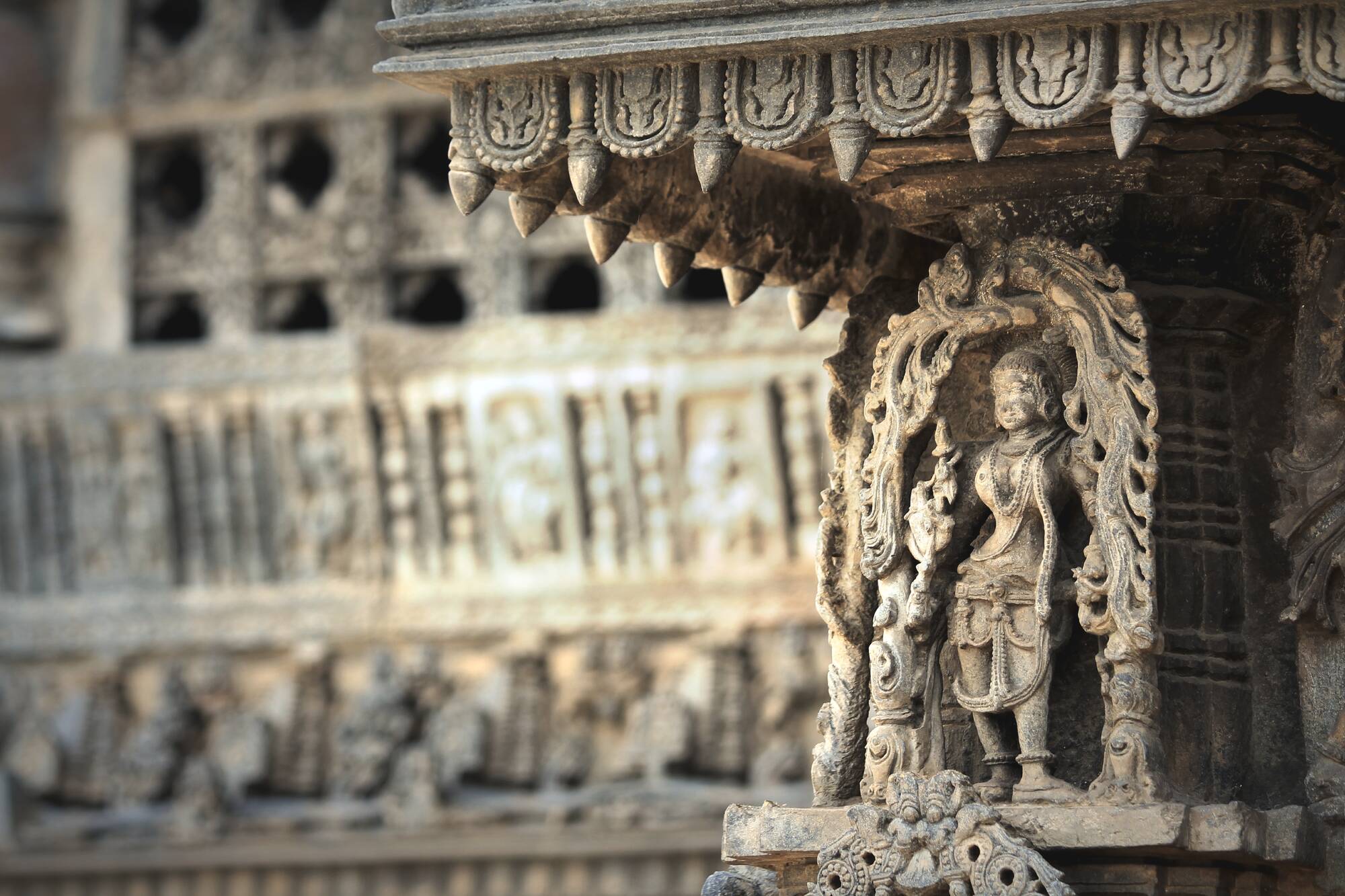 Höhepunkte Karnatakas ab Karnataka | Bengaluru: Indien Hassan Chennakesava Tempel
