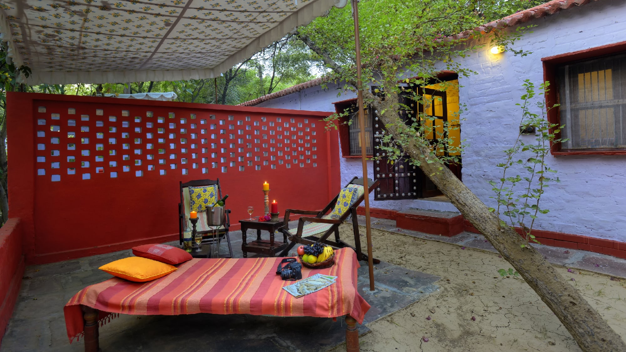 Chambal River Erleben ab Agra: Indien Chambal River Safari Luxury Cottage