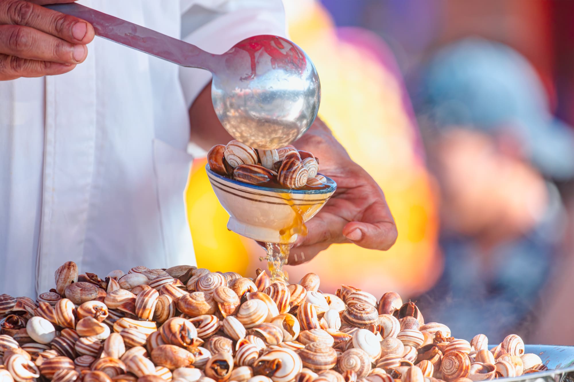 Marokko für Genießer: Die Glanzlichter des Königreichs ab Casablanca: Marokko Streetfood Schnecken