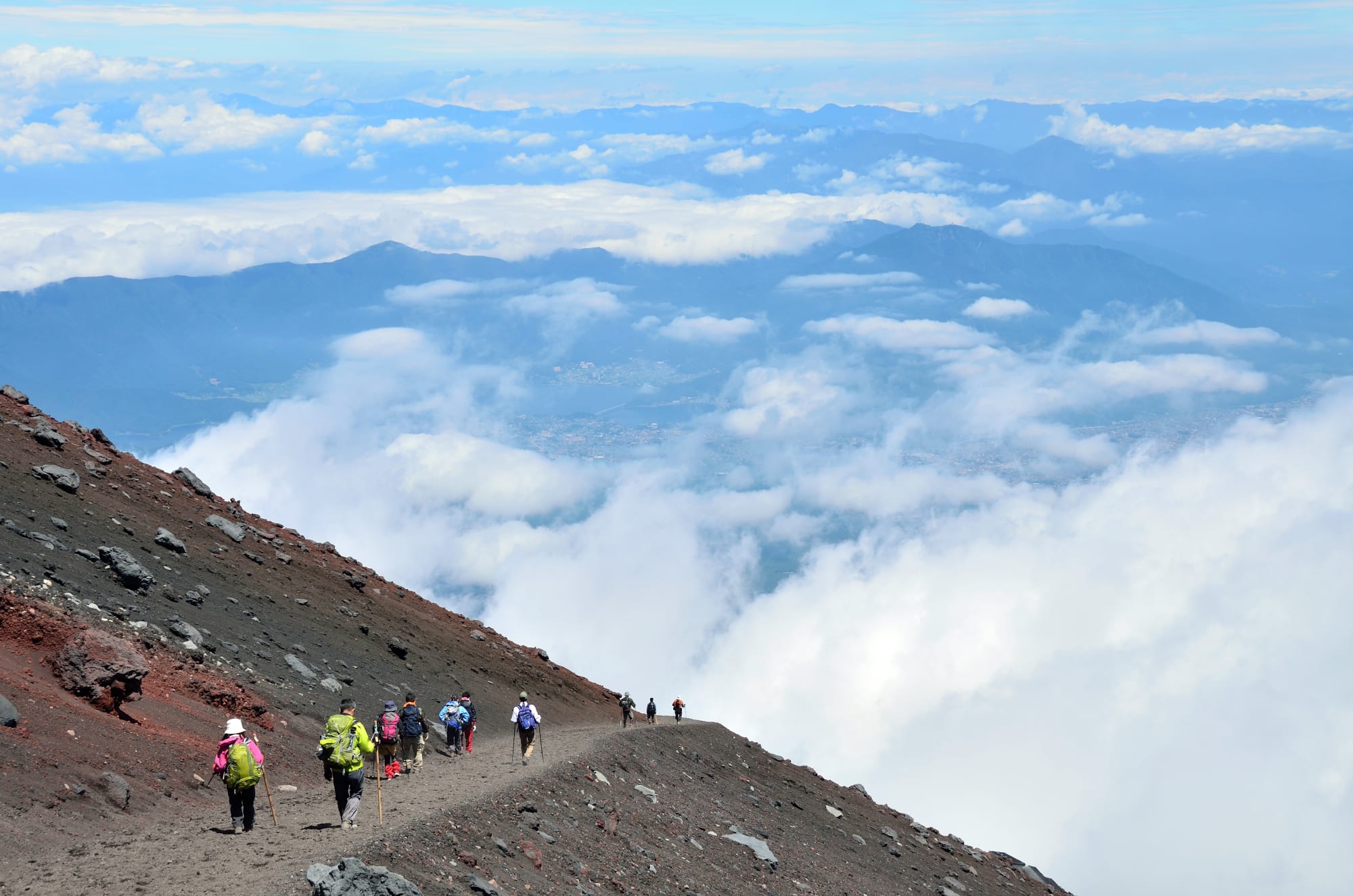 Mt. Fuji Besteigung | Hauptsaison JUN-SEP ab Tokio: Japan Mt Fuji Yoshida Trail