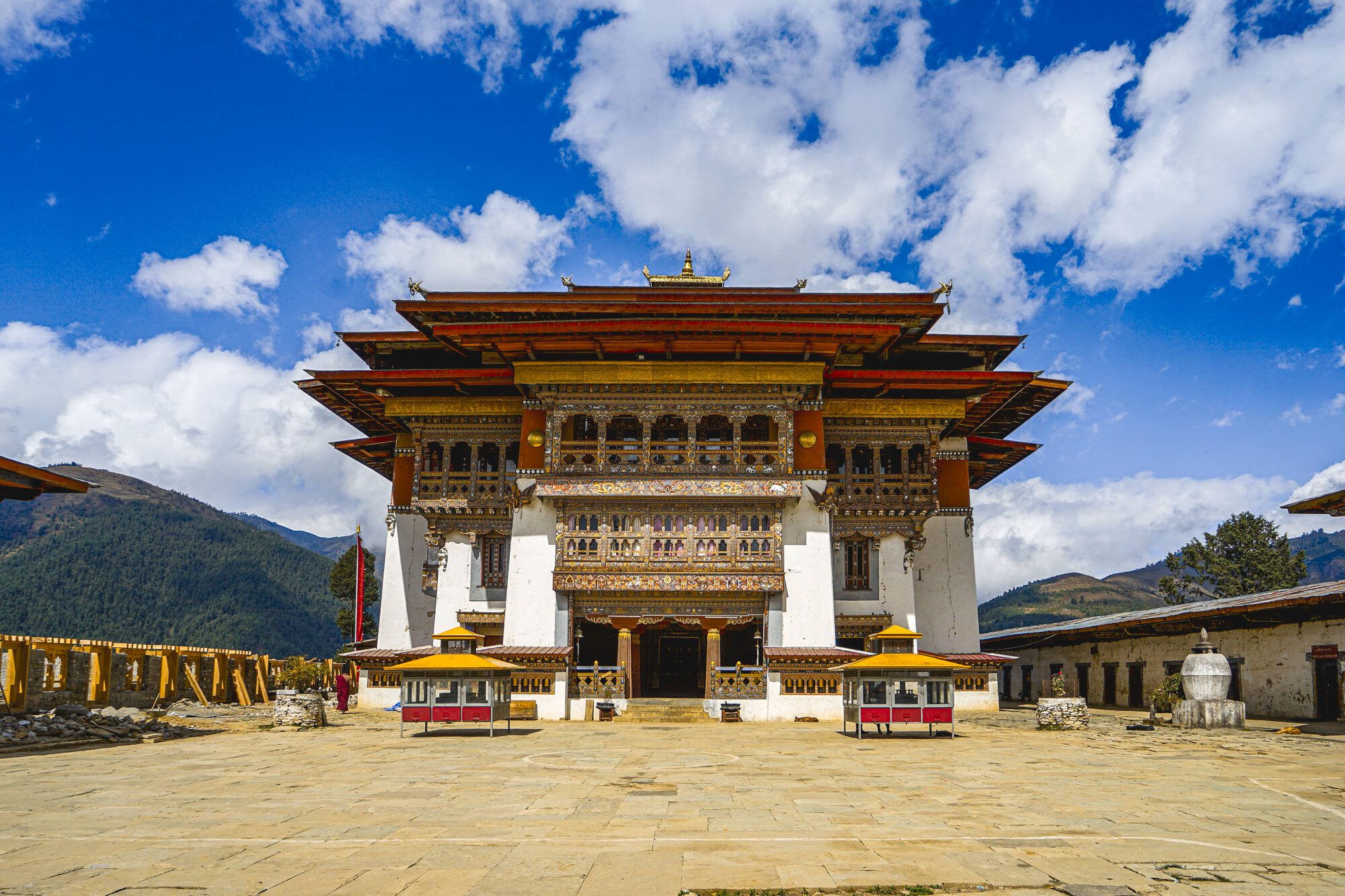Höhepunkte Bhutan - Im Land des Donnerdrachens ab Paro: Bhutan Gangtey Tempel