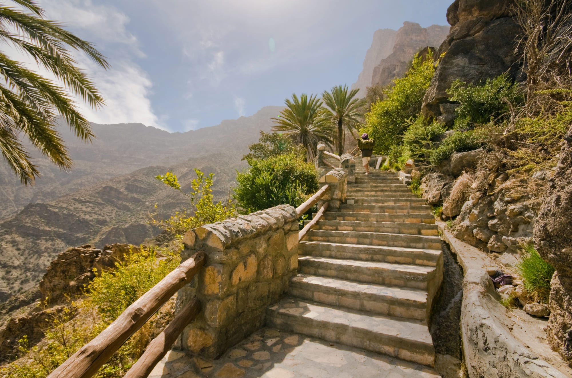 Erlebnis Wadi ab Muscat: Oman Bergdorf Wakan