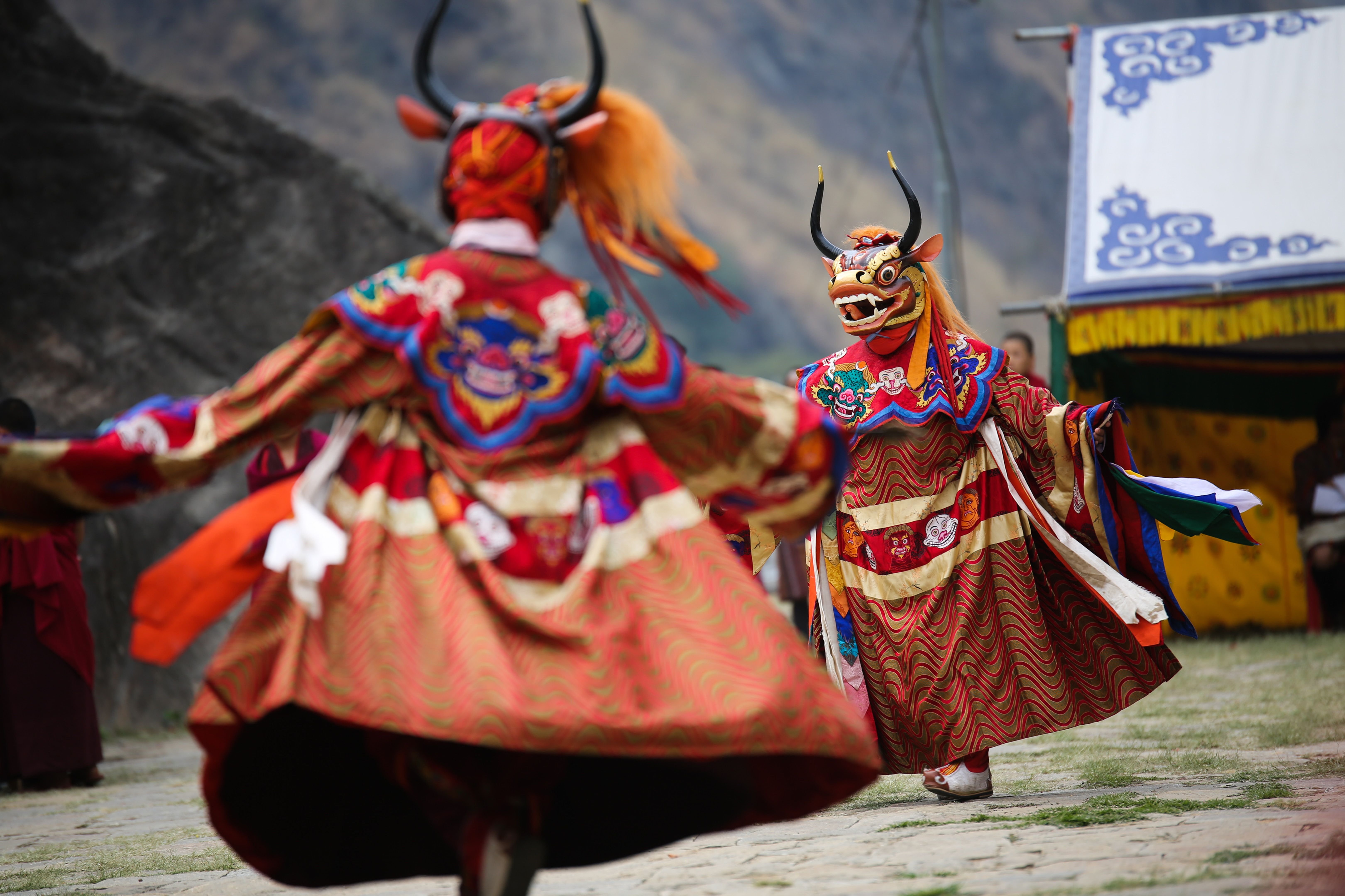 Klassisches Bhutan ab Paro: Bhutan Paro Festival