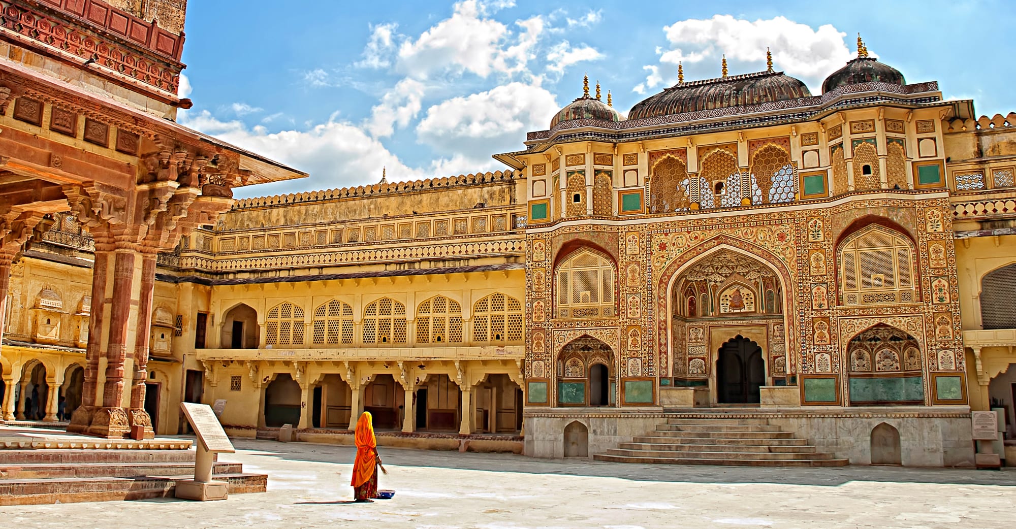 Incredible India ab Delhi: Indien Jaipur Amber Fort