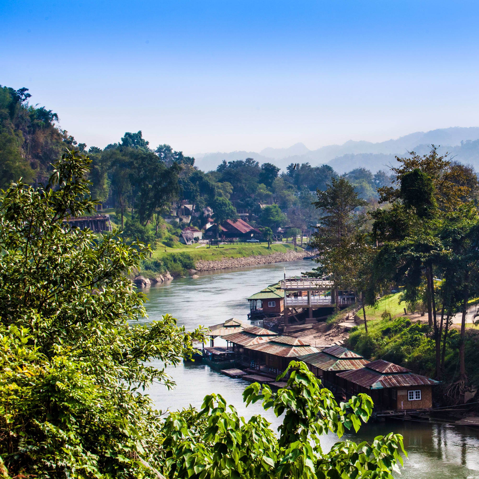River Kwai Klassik, Gruppe ab Bangkok: Thailand Kanchanaburi River Kwai