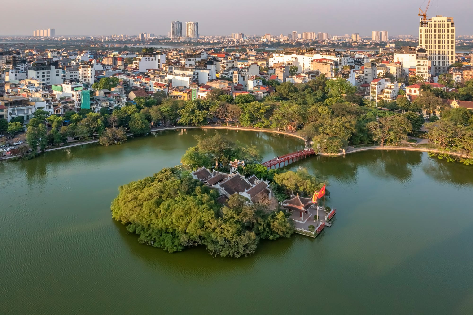 Höhepunkte Vietnams ab Hanoi: Vietnam Hoan Kiem See