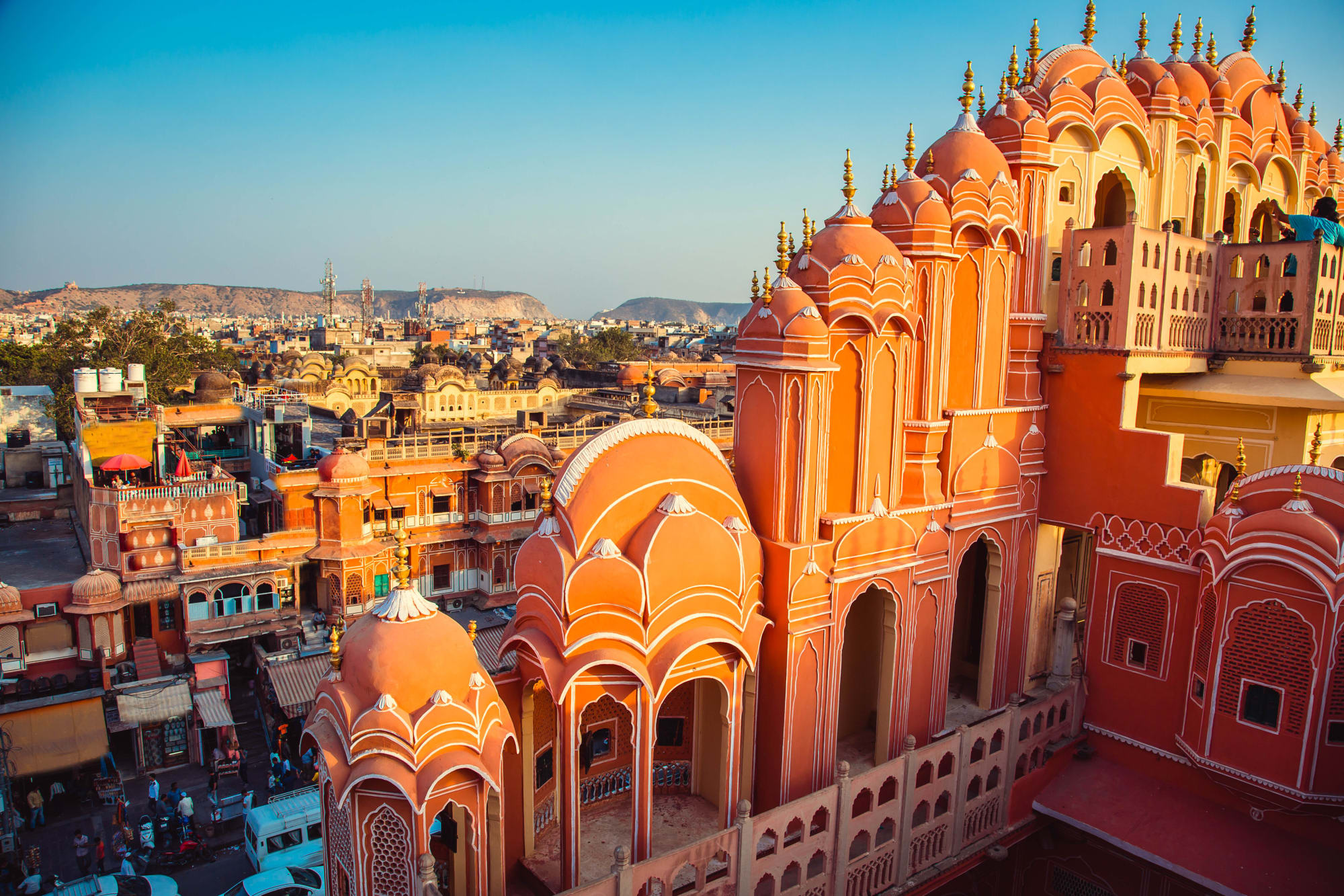 Heritage Reise Nordindien ab Delhi: Indien Jaipur Palast der Winde