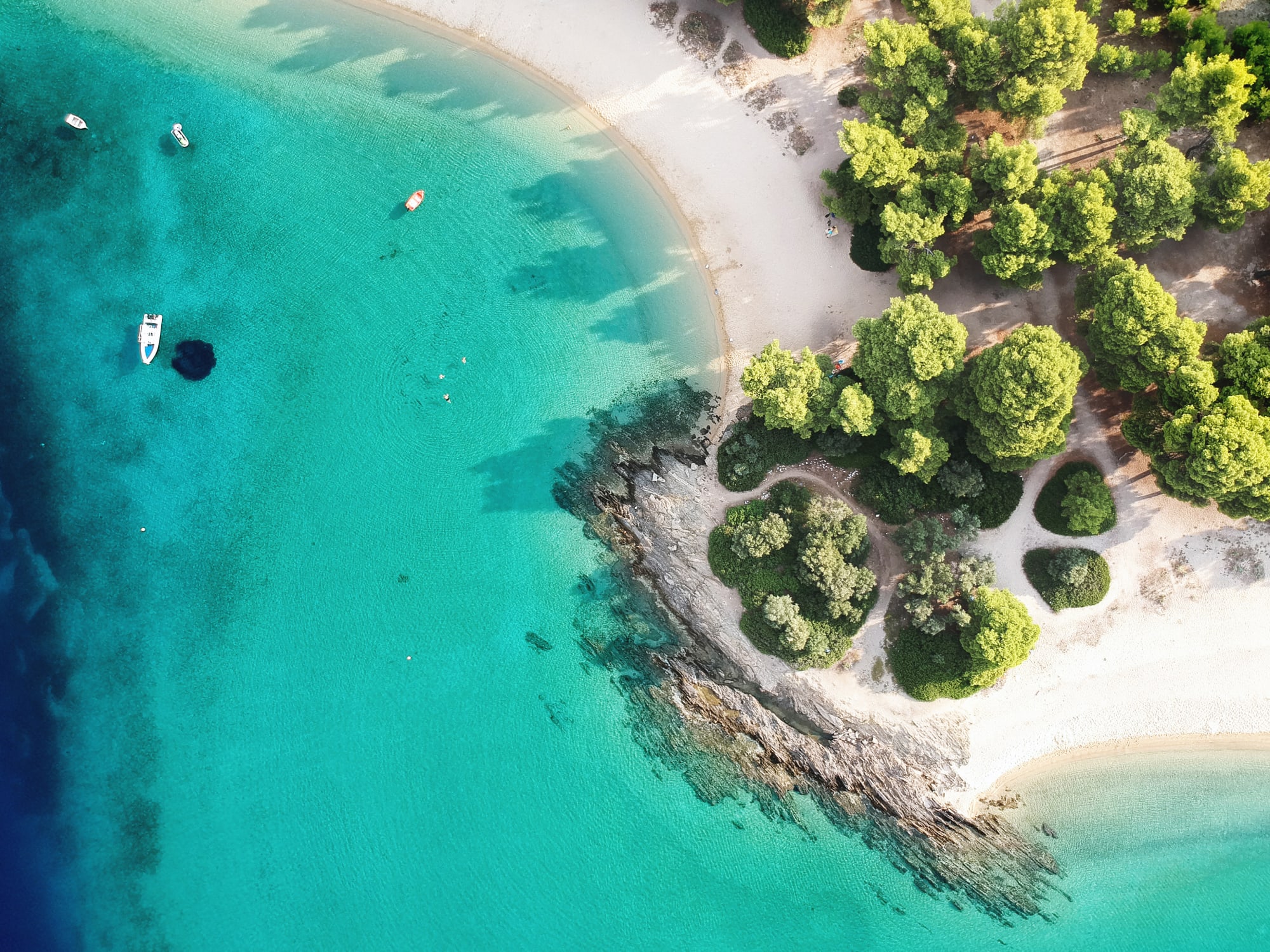 Inselhüpfen Praslin, La Digue & Mahé: Seychellen Luftaufnahme