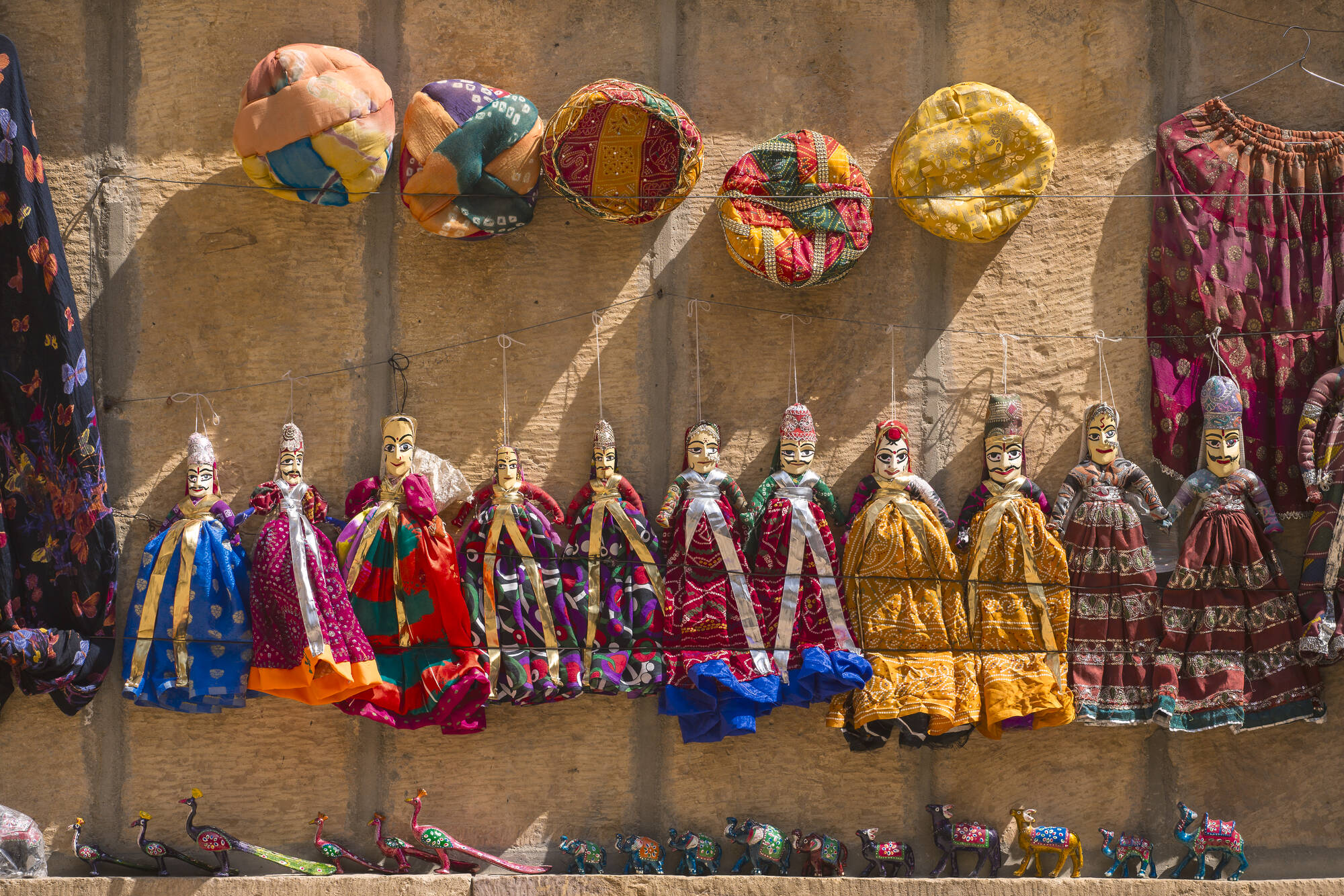 Heritage Reise Nordindien ab Delhi: Indien Traditionelle Puppen