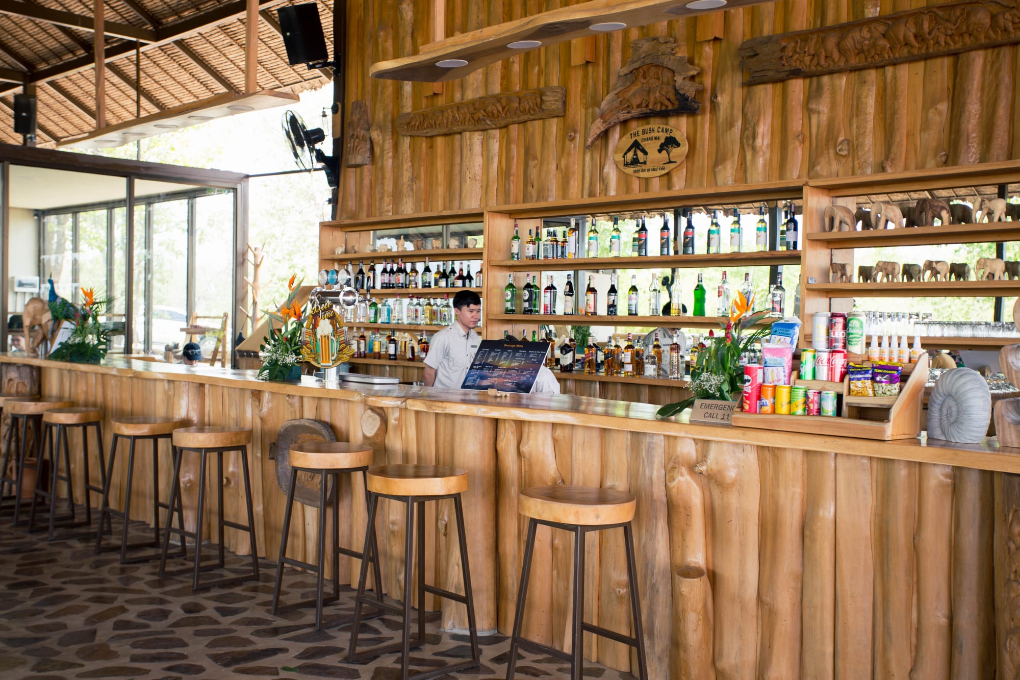 Bush Camp Elephant Safari Chiang Mai 3 Tage: Thailand Chiang Mai The Bush Camp Safari