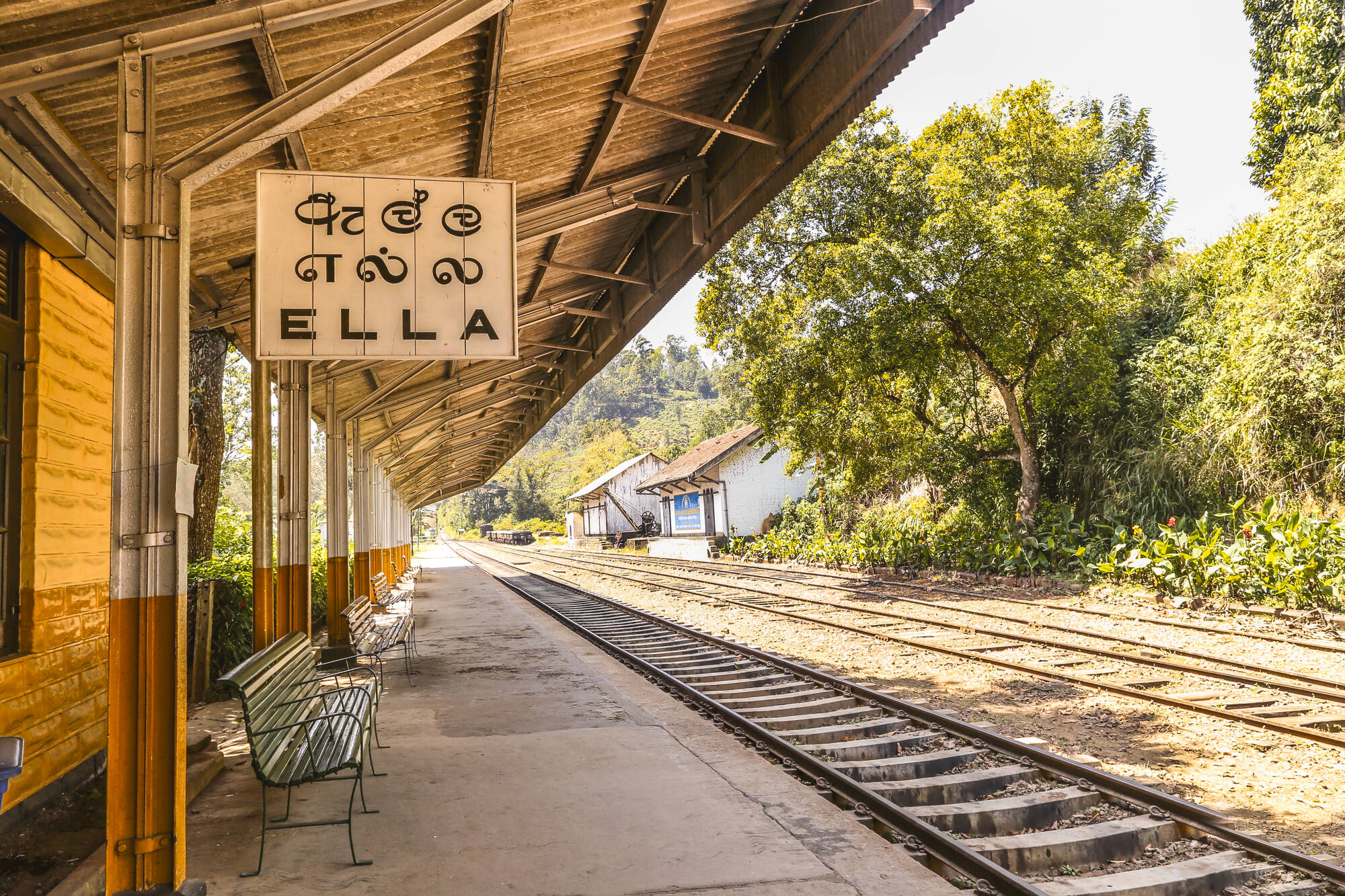 Naturerlebnis Sri Lanka ab Colombo: Sri Lanka Ella Bahnhof