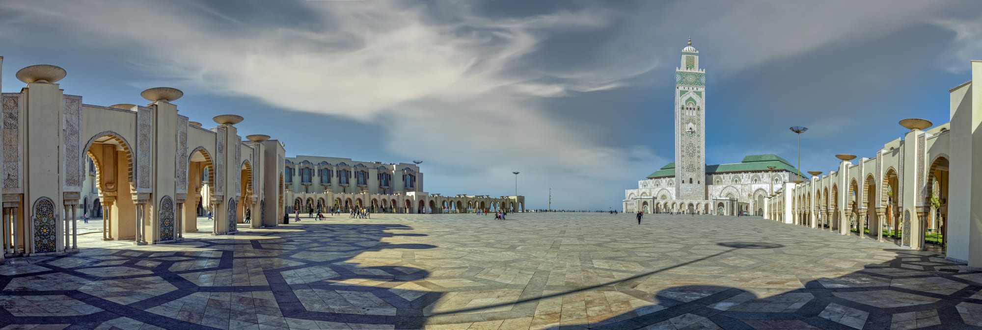 Marokko mal anders ab Marrakesch: Marokko Casablanca Hassan II Moschee