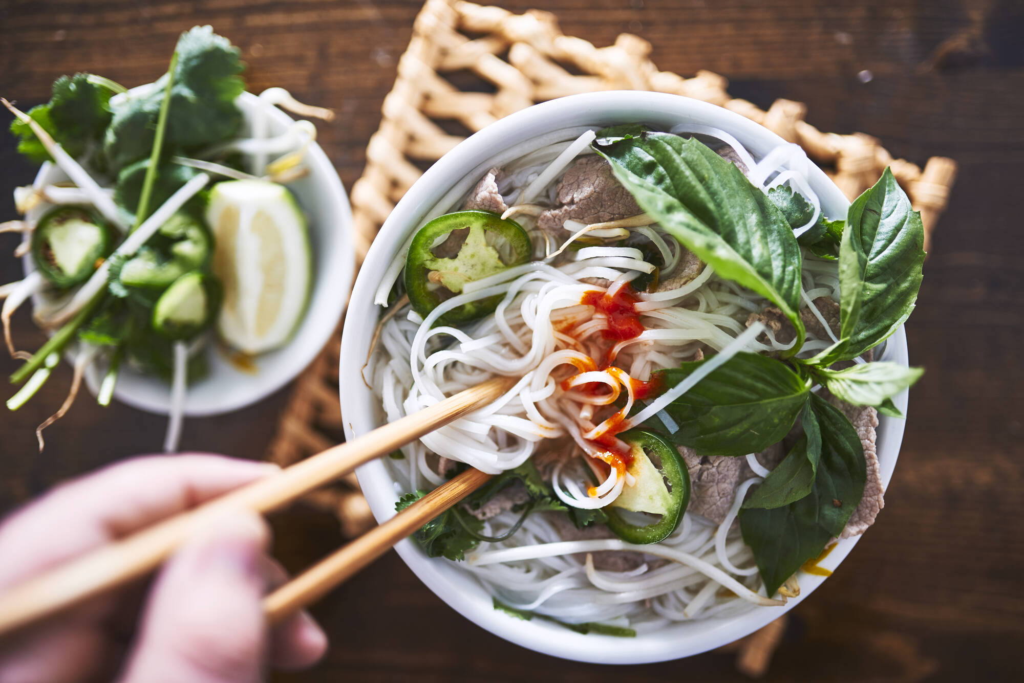 Vietnam Aktiv: Radfahren, Wandern und Paddeln ab Danang: Vietnam Pho Suppe