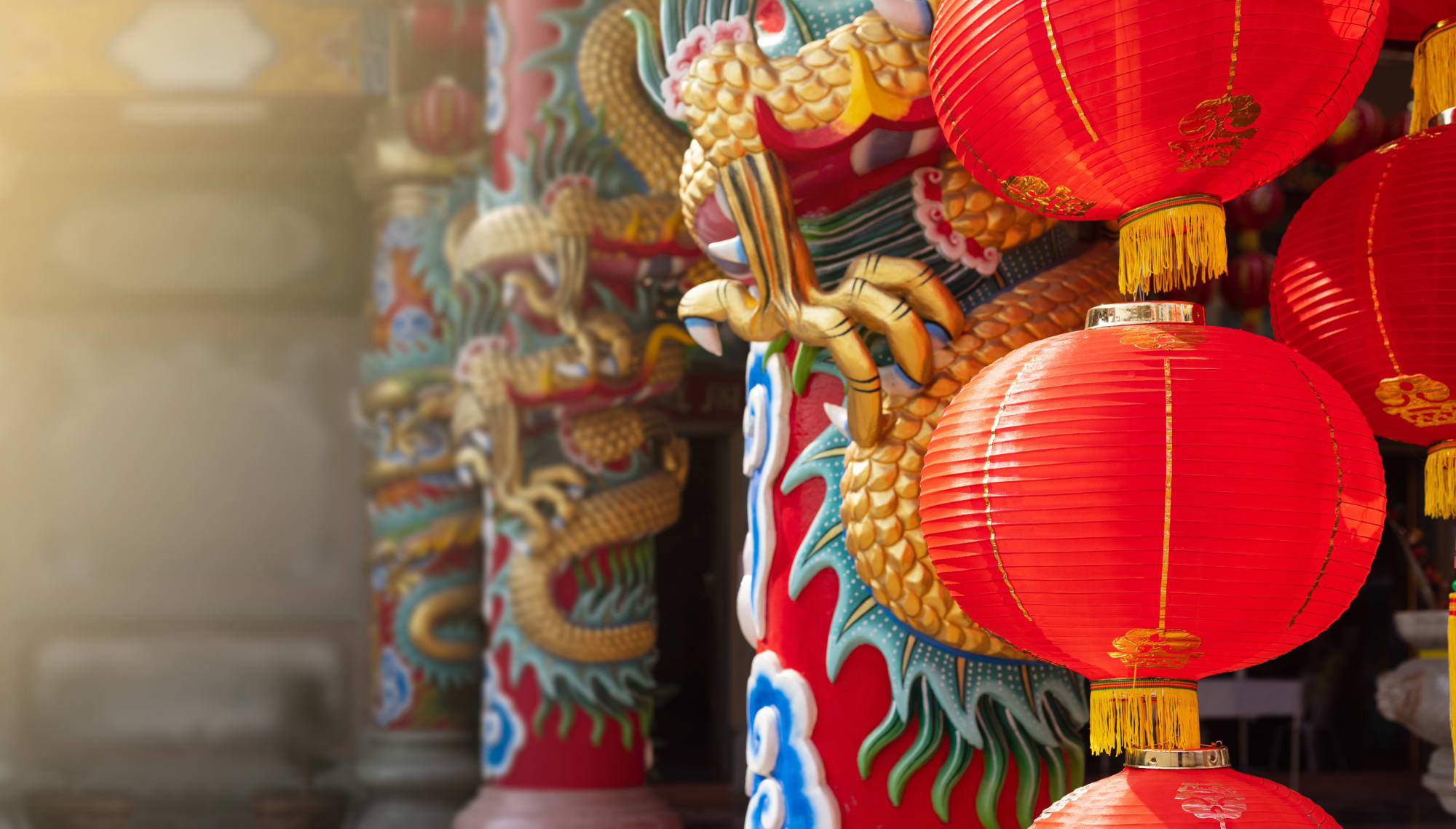 Das geheimnisvolle Dach der Welt ab Peking: China Chinesische Laternen