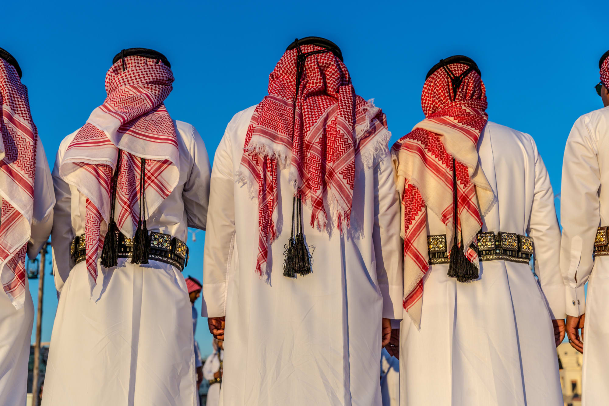 Qatar entdecken ab Doha: Qatar Männer Tracht