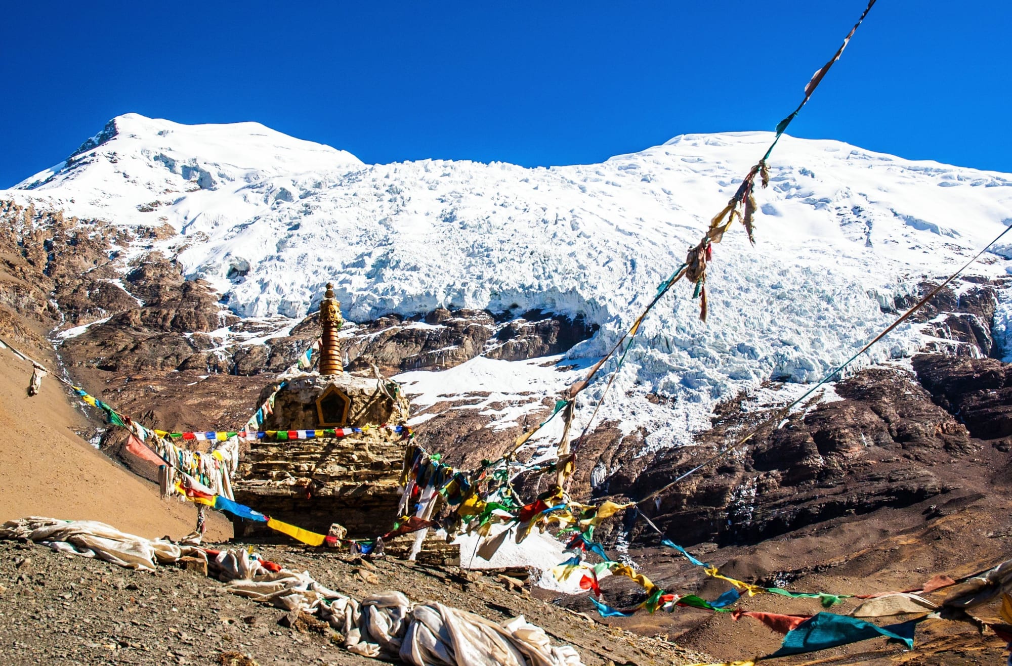 Das geheimnisvolle Dach der Welt ab Peking: China Tibet Gletscher Kanola