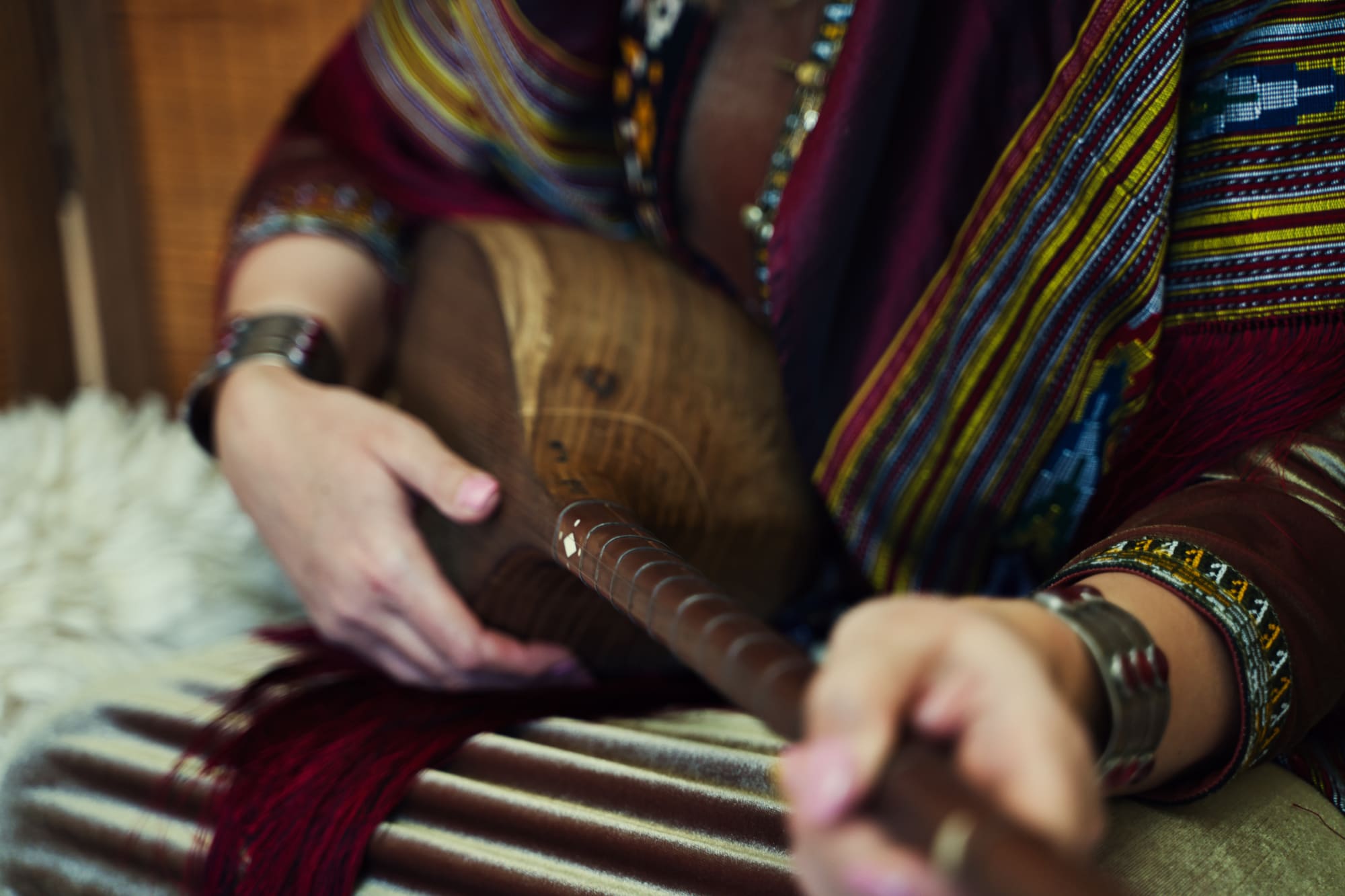 Klassisches Turkmenistan ab Aschgabat: Turkmenistan Folklore Instrument