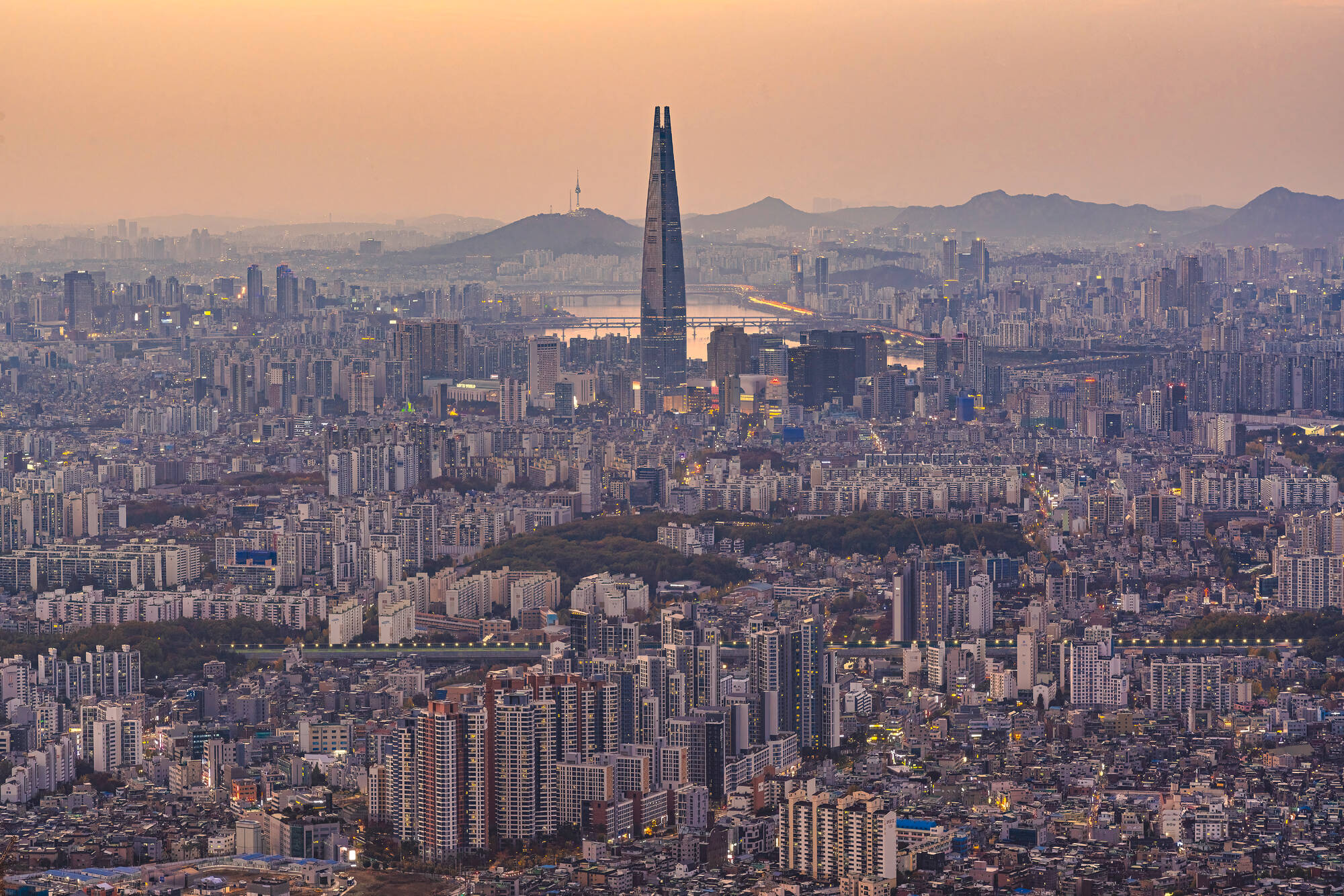 Südkorea Erlebnis- & Aktivreise ab Seoul: Südkorea Seoul Lotte Tower