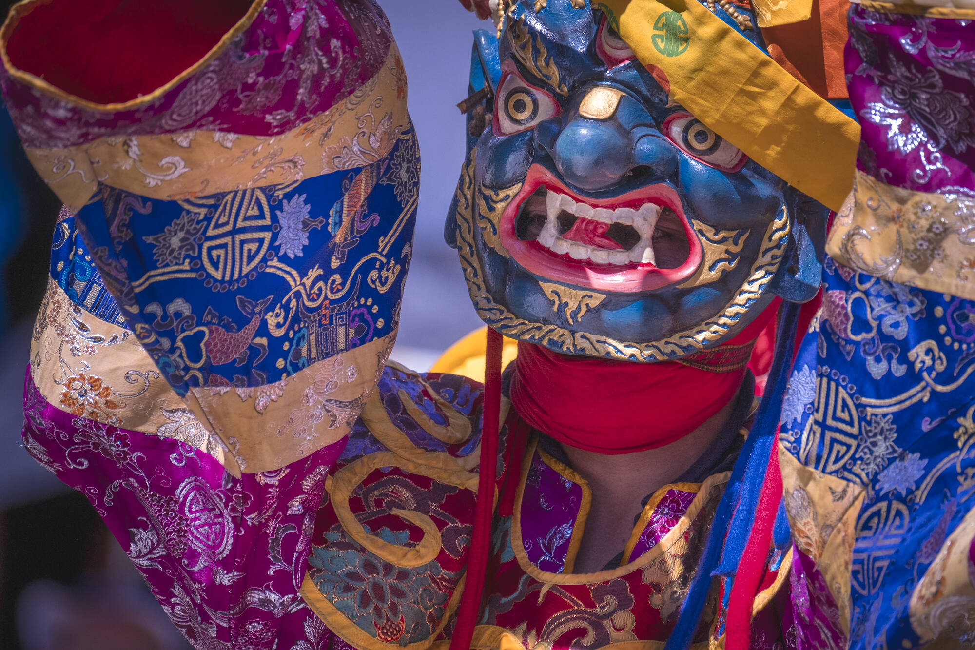 Authentisches Bhutan von Ost nach West ab Paro: Bhutan Festival Tänzer