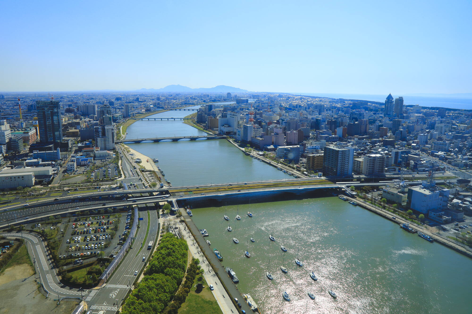 Niigata - World of Rice ab Tokio: Japan Niigata City View